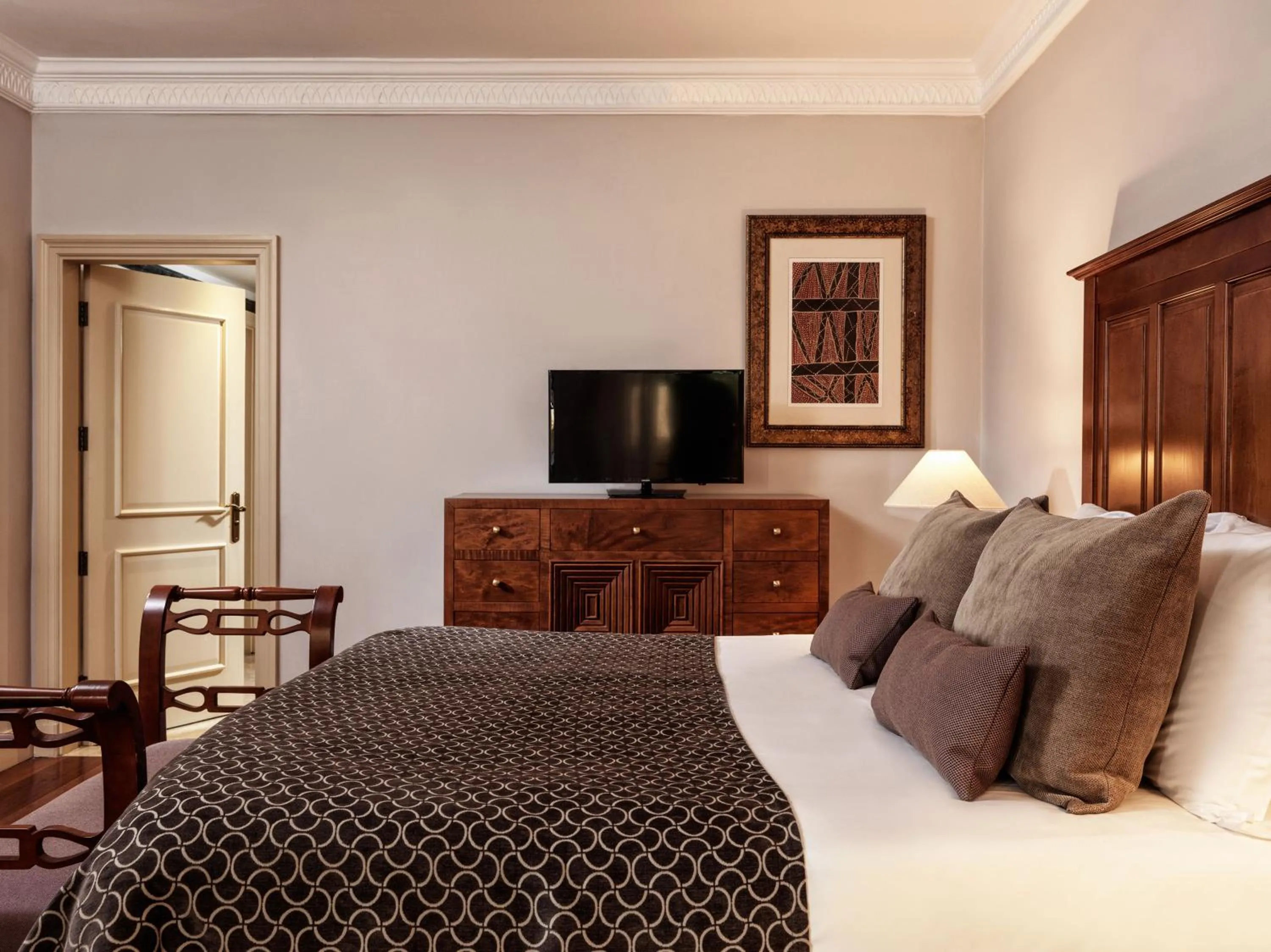 Photo of the whole room, Bed in Aphrodite Hills Hotel