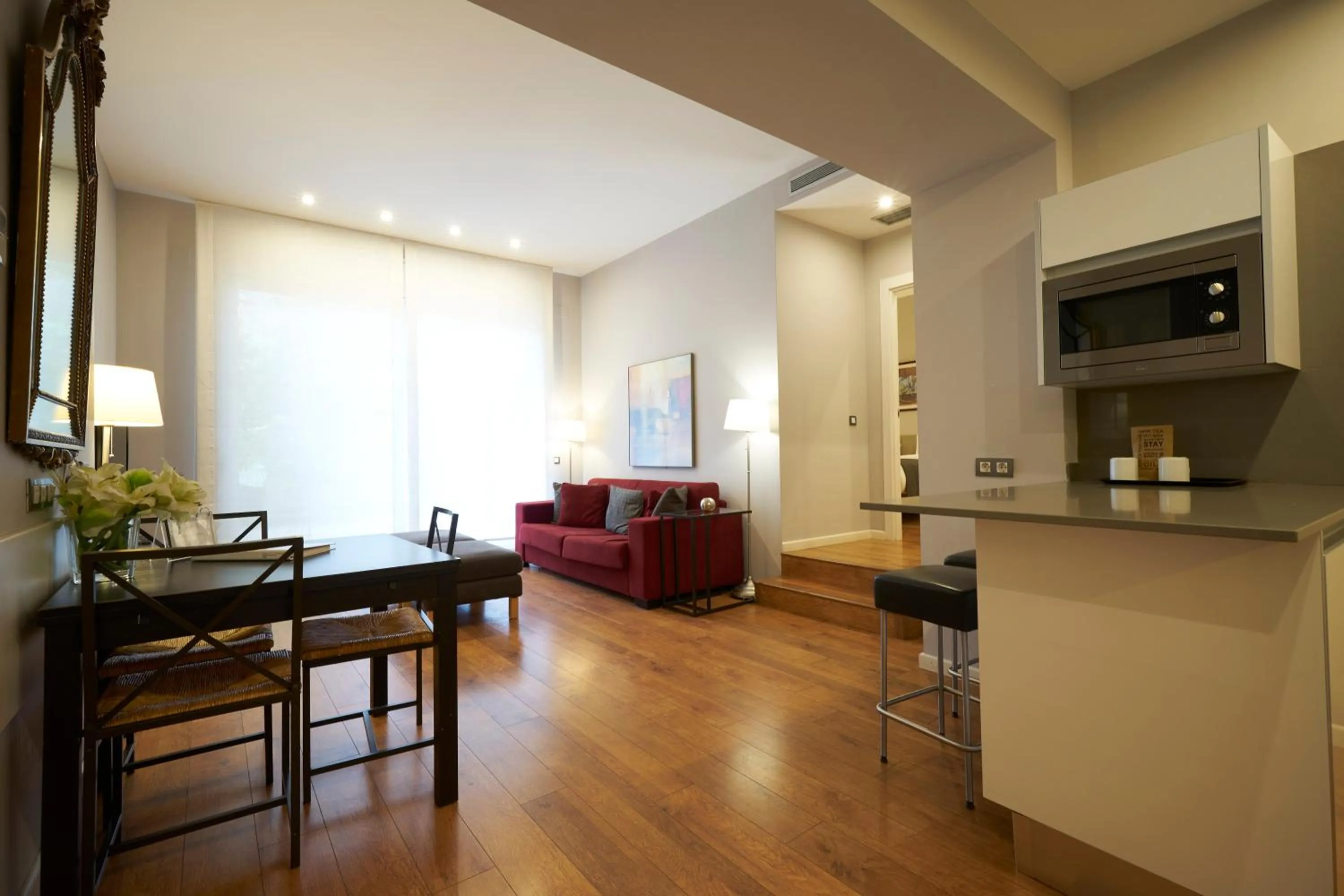 Living room in Bonavista Apartments - Passeig de Gracia