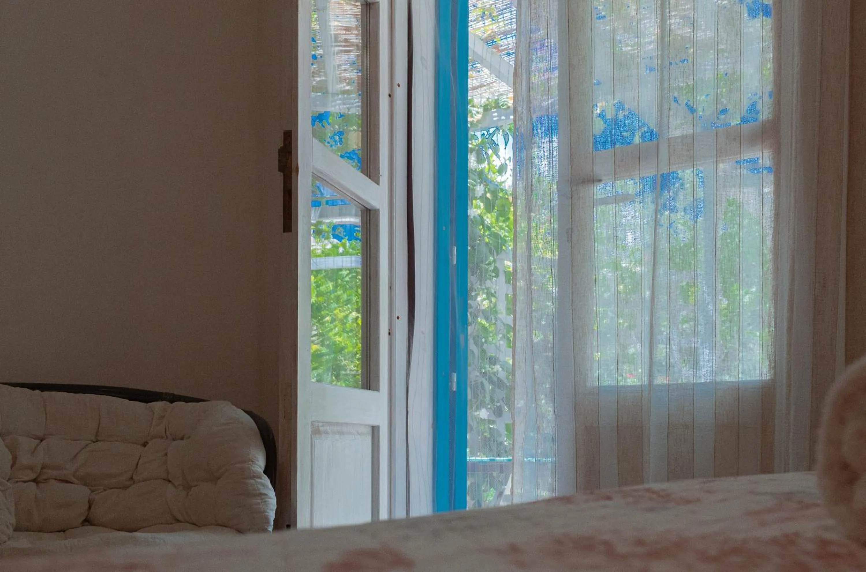 Decorative detail, Bed in La Casa del Limoneto