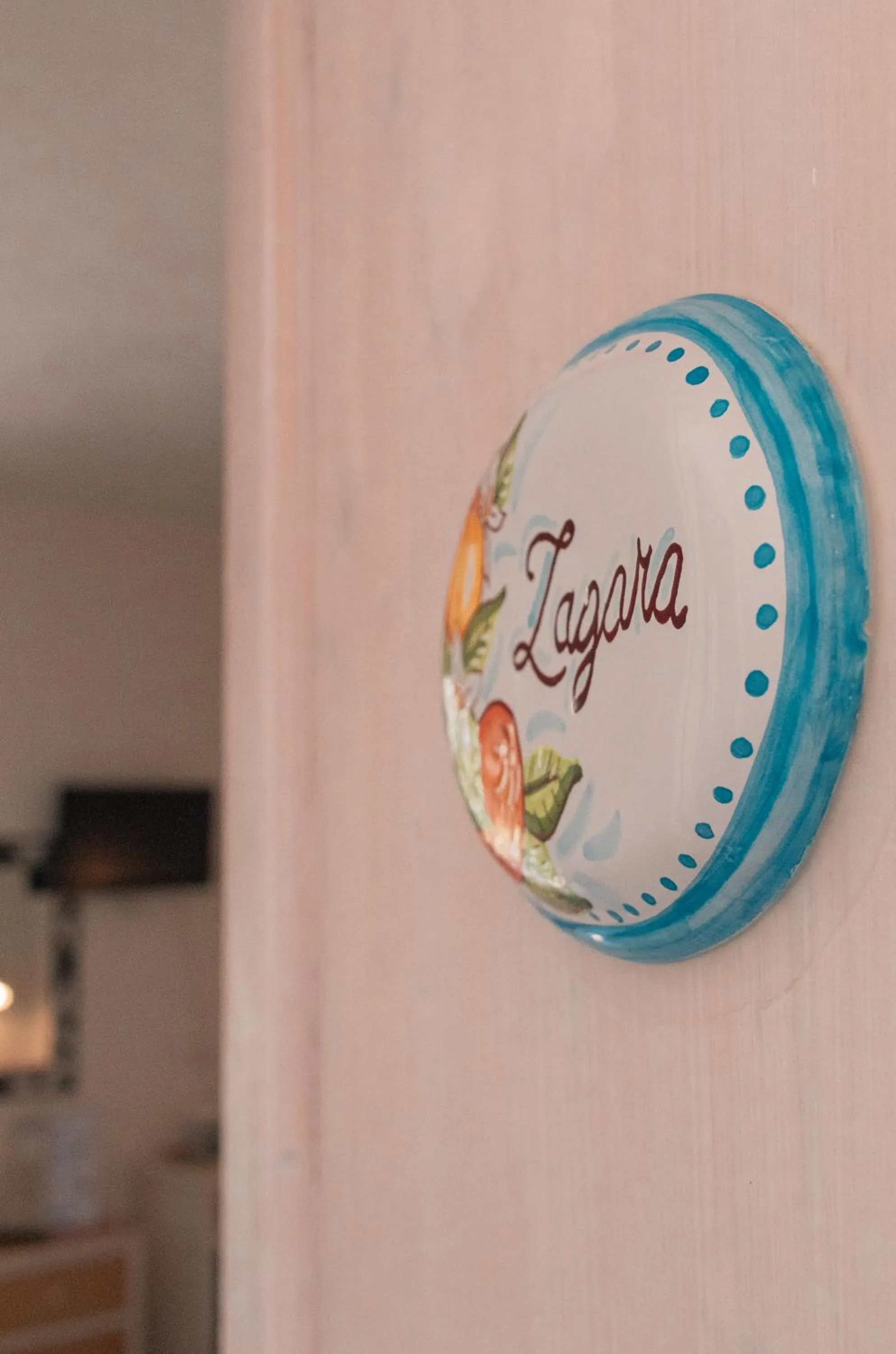 Decorative detail in La Casa del Limoneto