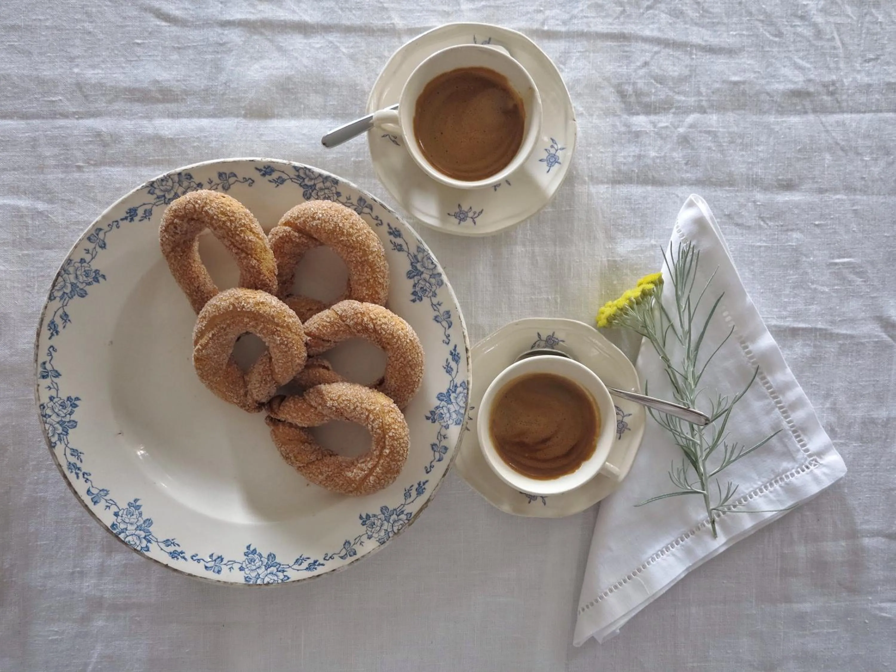 Decorative detail in I Calleri Garden and Rooms