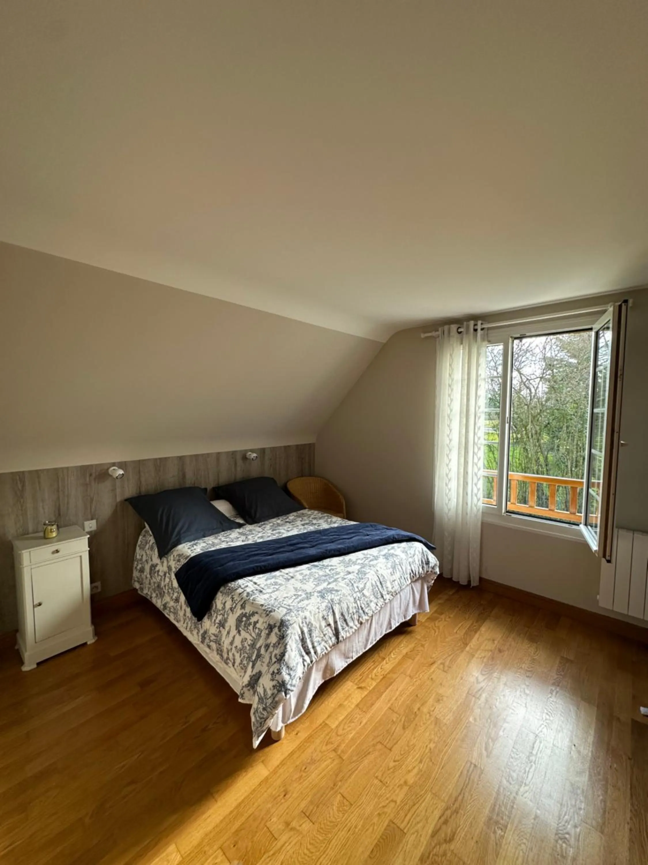 Photo of the whole room, Bed in Chambres d'hôtes Le Bignon dans les Alpes Mancelles