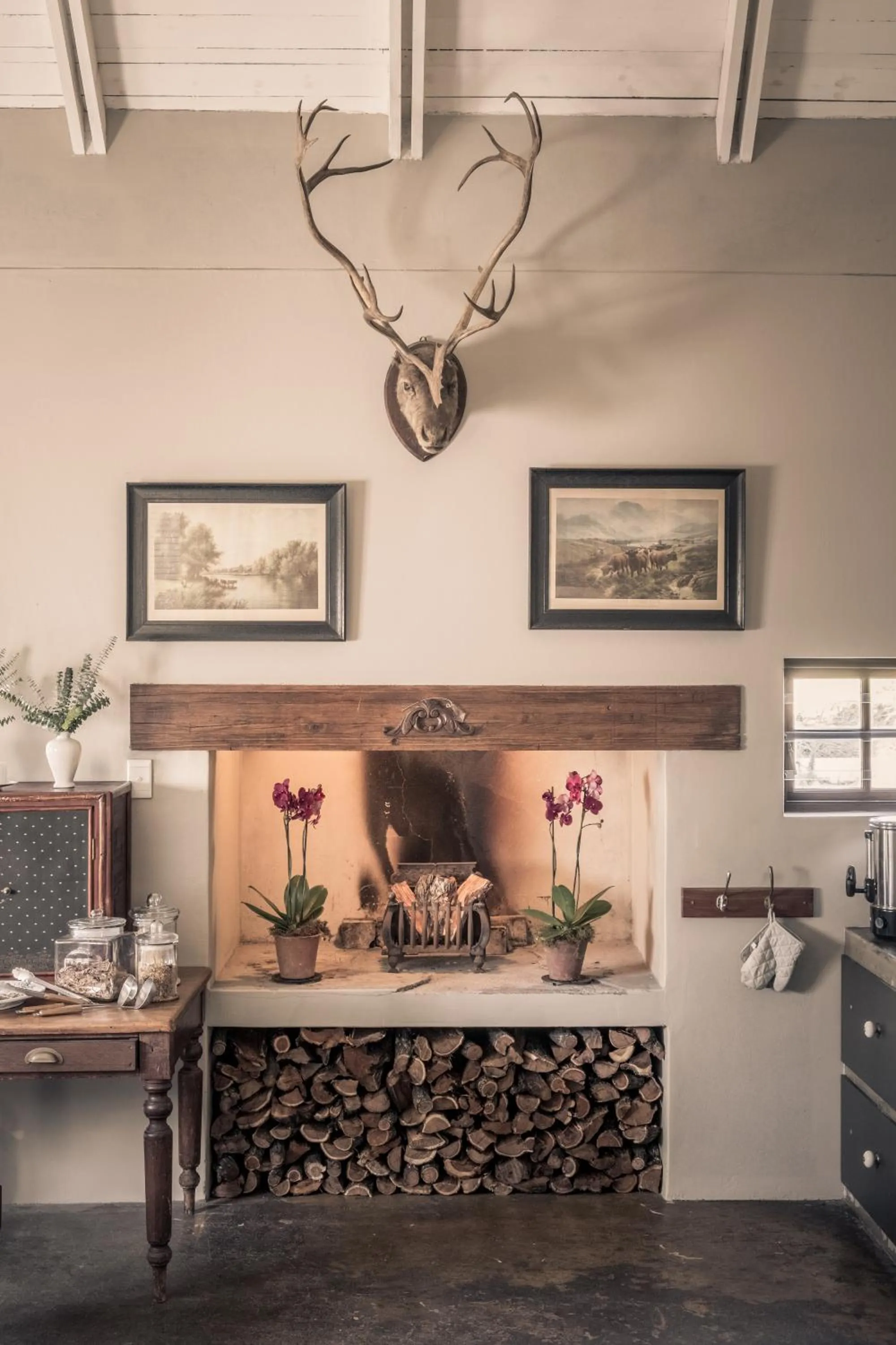 Decorative detail in Smugglers' BnB