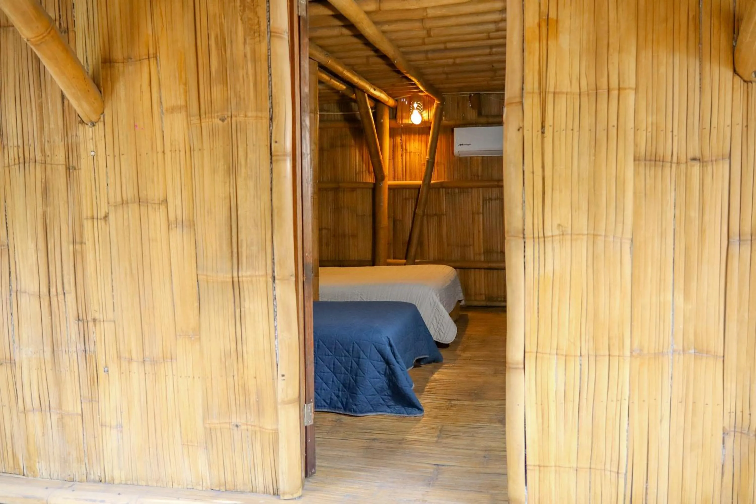 Bed in Eco Hotel Casa Kima