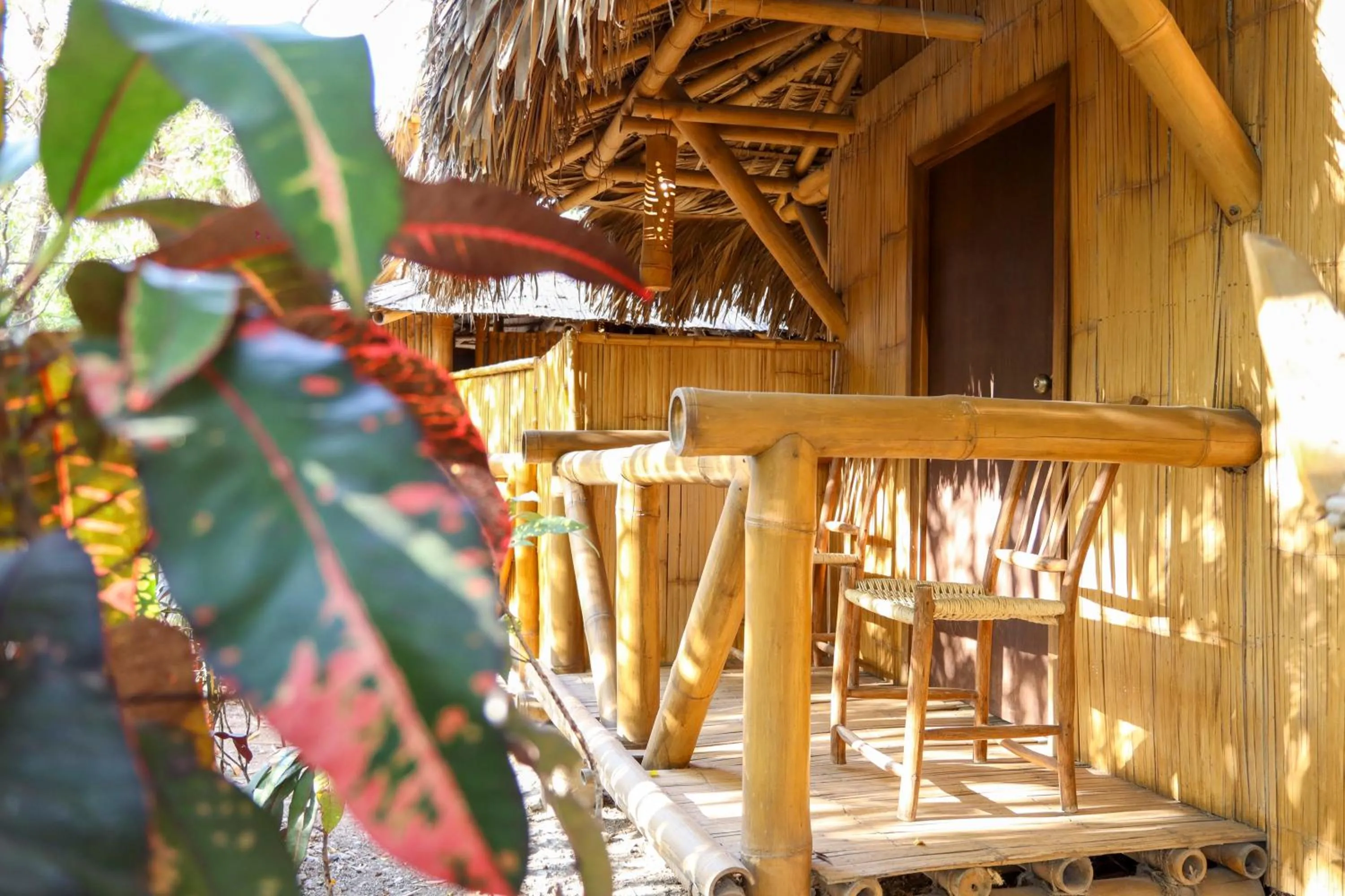 Patio in Eco Hotel Casa Kima