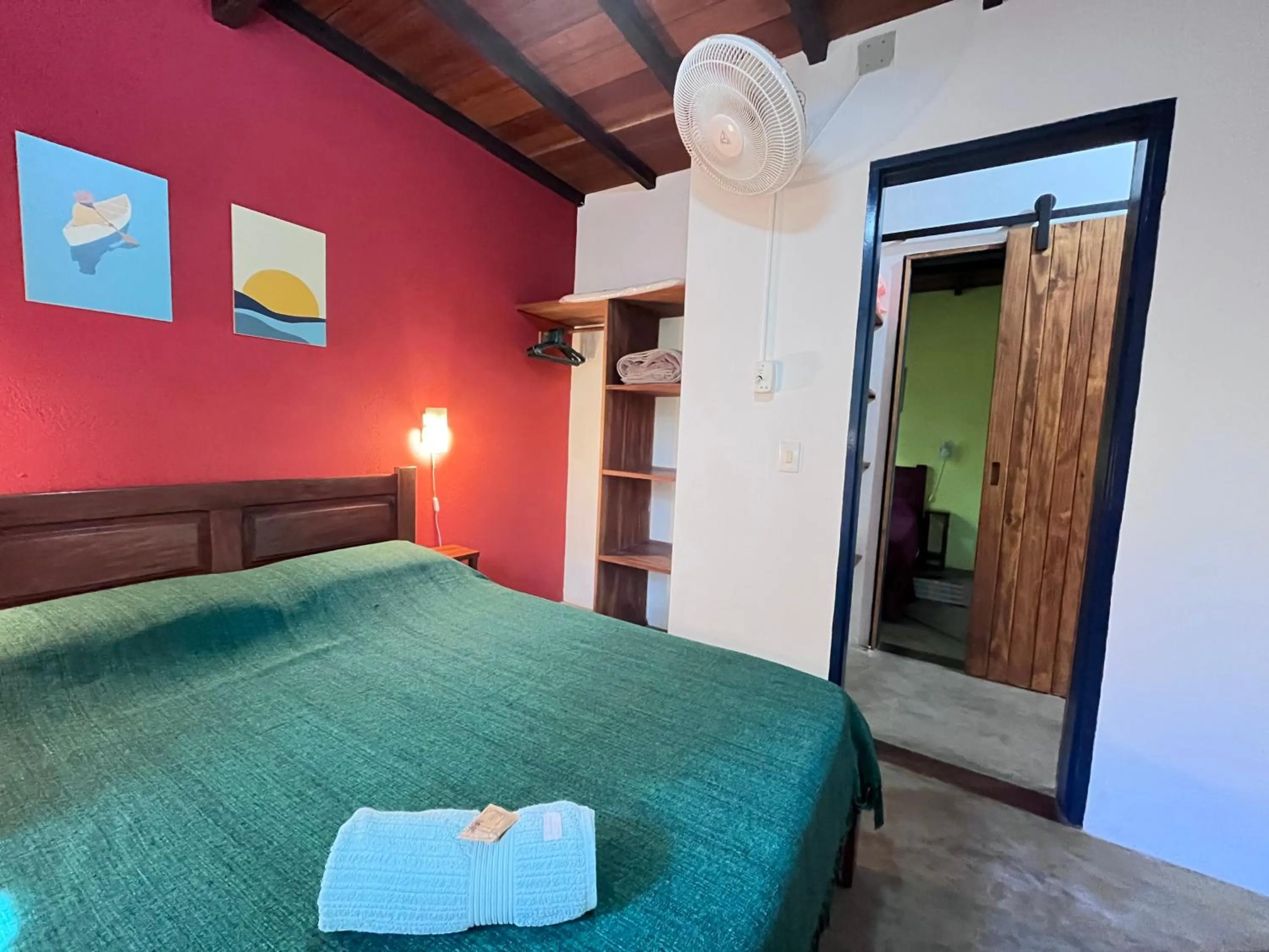 Bed in Sitio Namaste Paraty