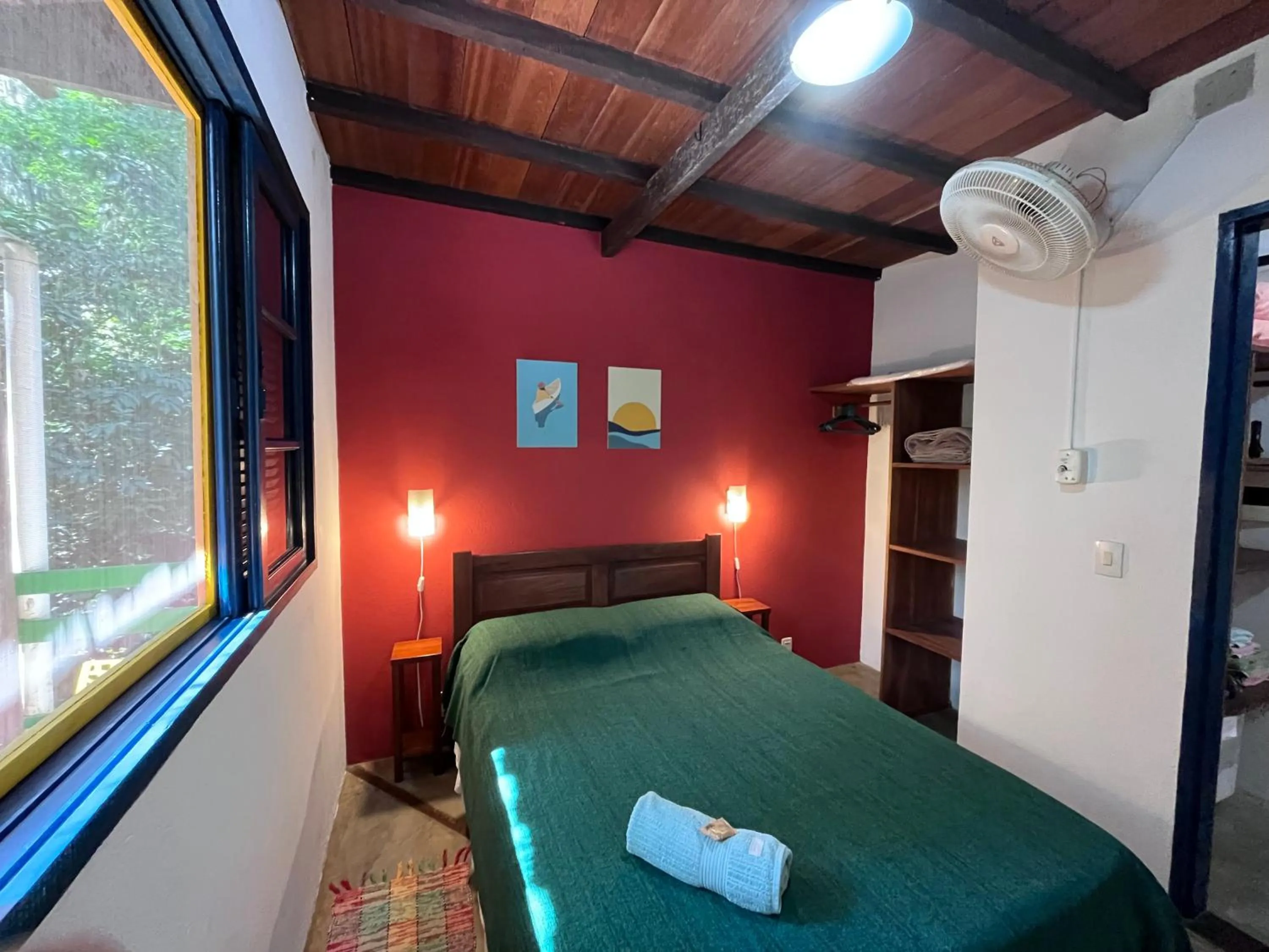 Bed in Sitio Namaste Paraty