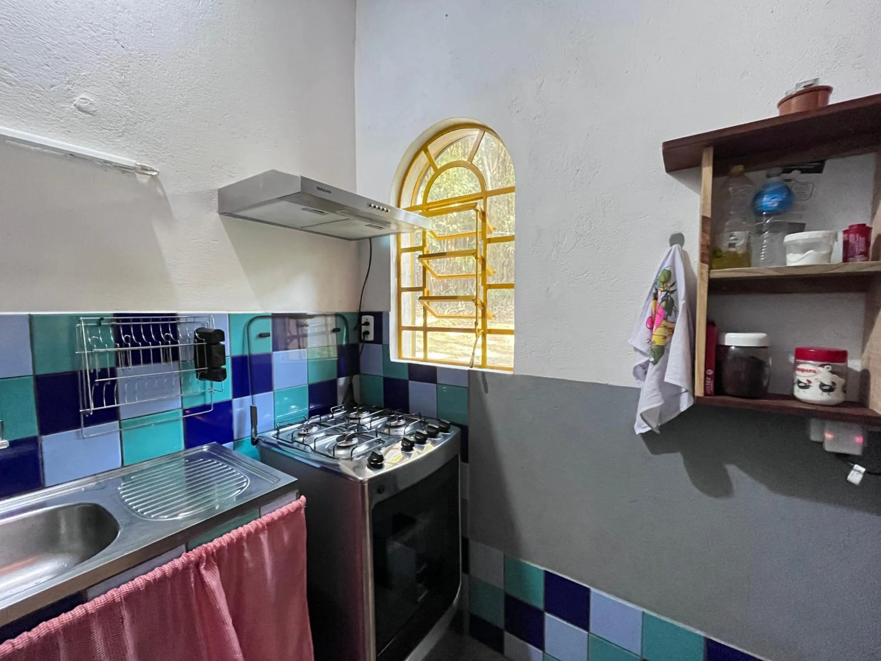 kitchen in Sitio Namaste Paraty