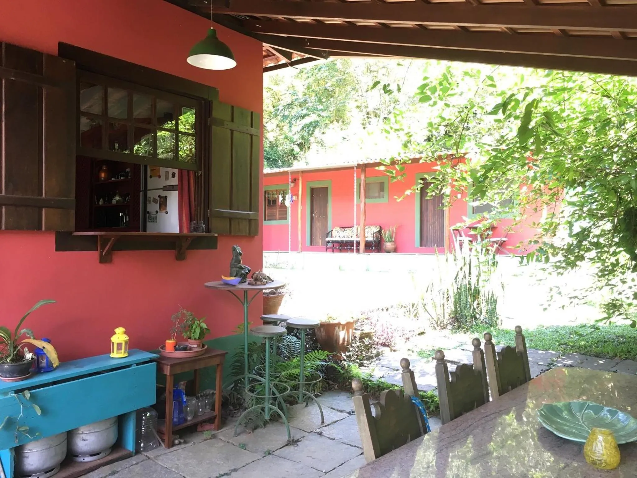 Patio in Sitio Namaste Paraty