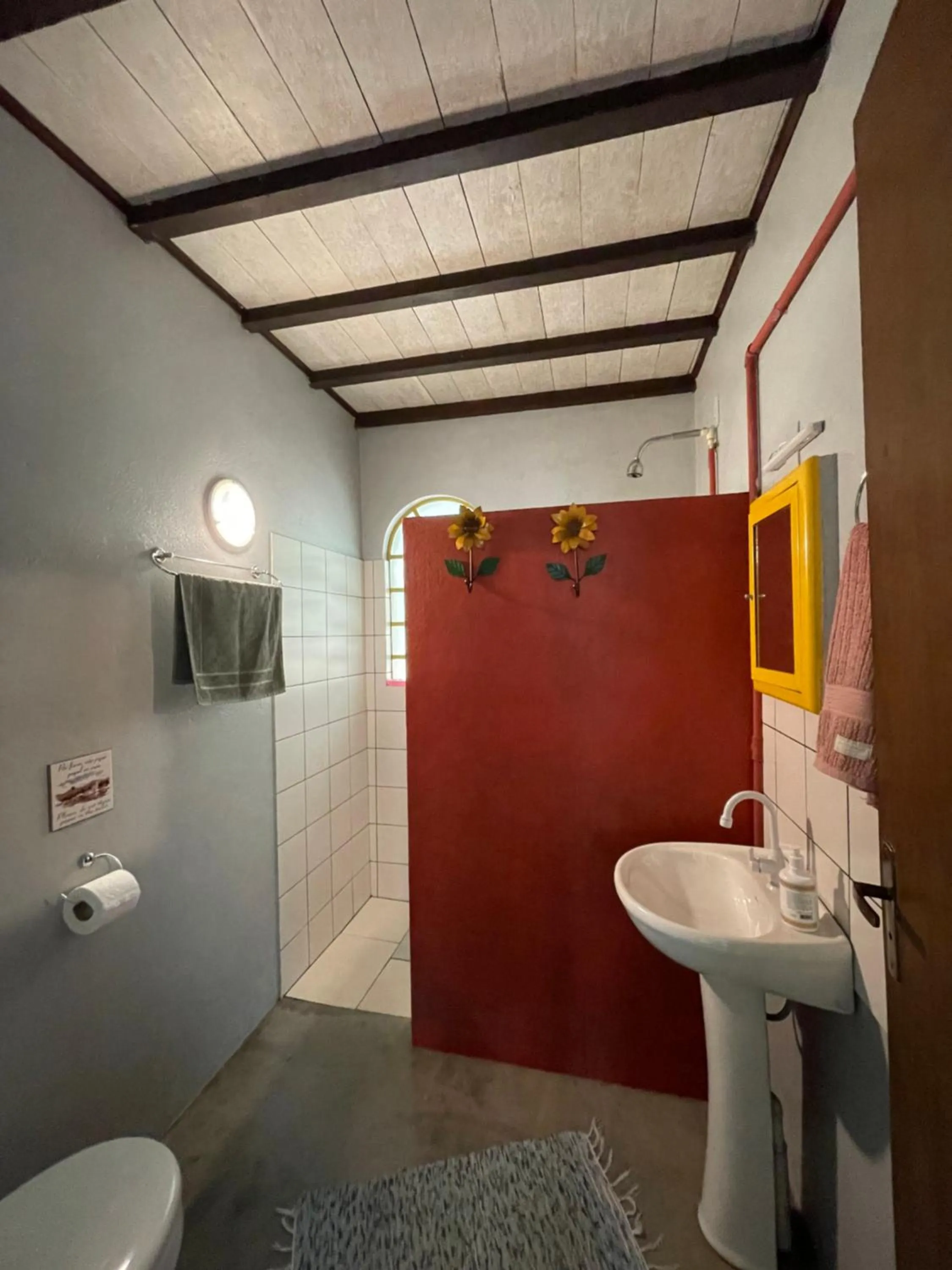 Shower in Sitio Namaste Paraty