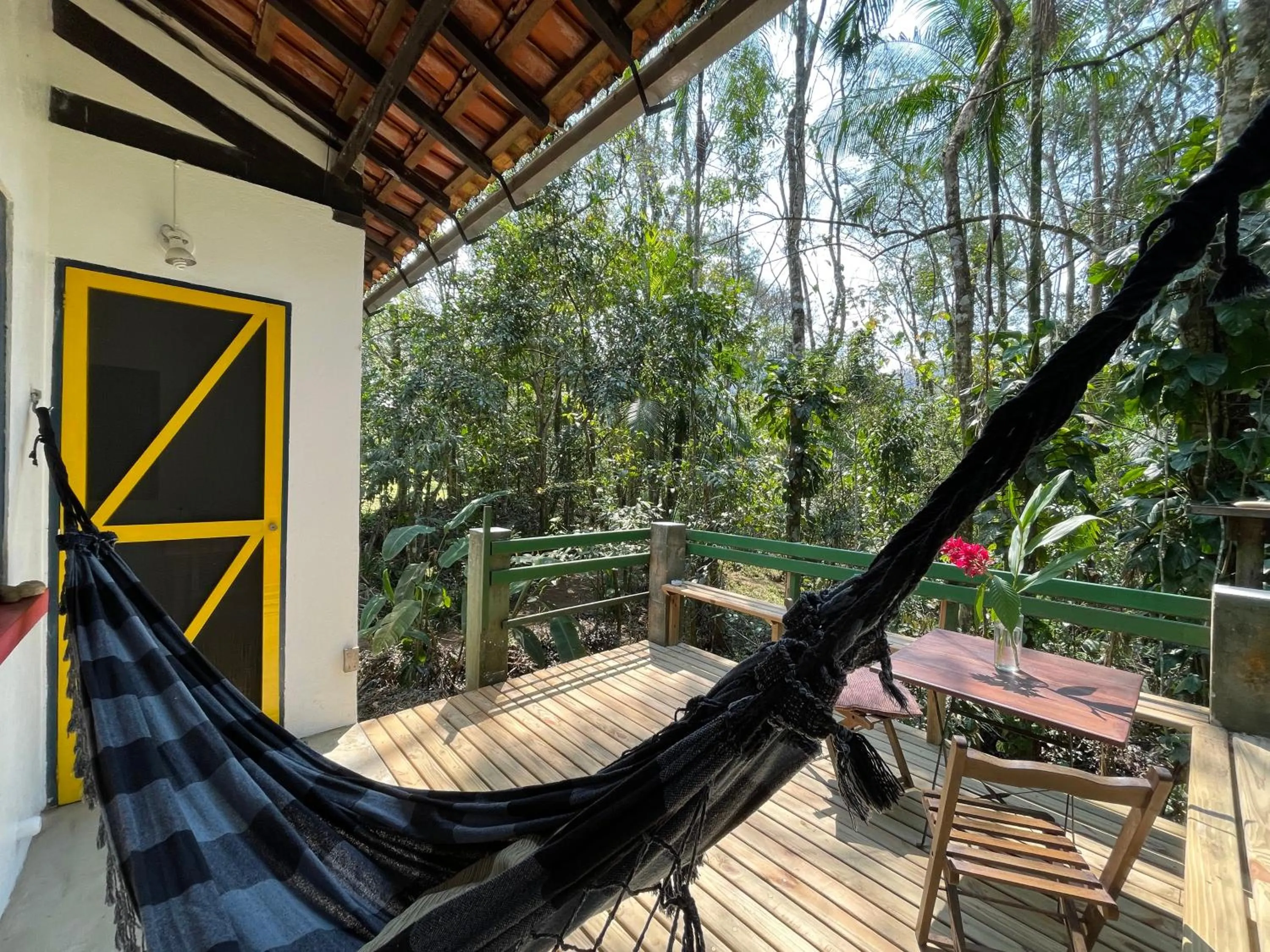 Garden in Sitio Namaste Paraty