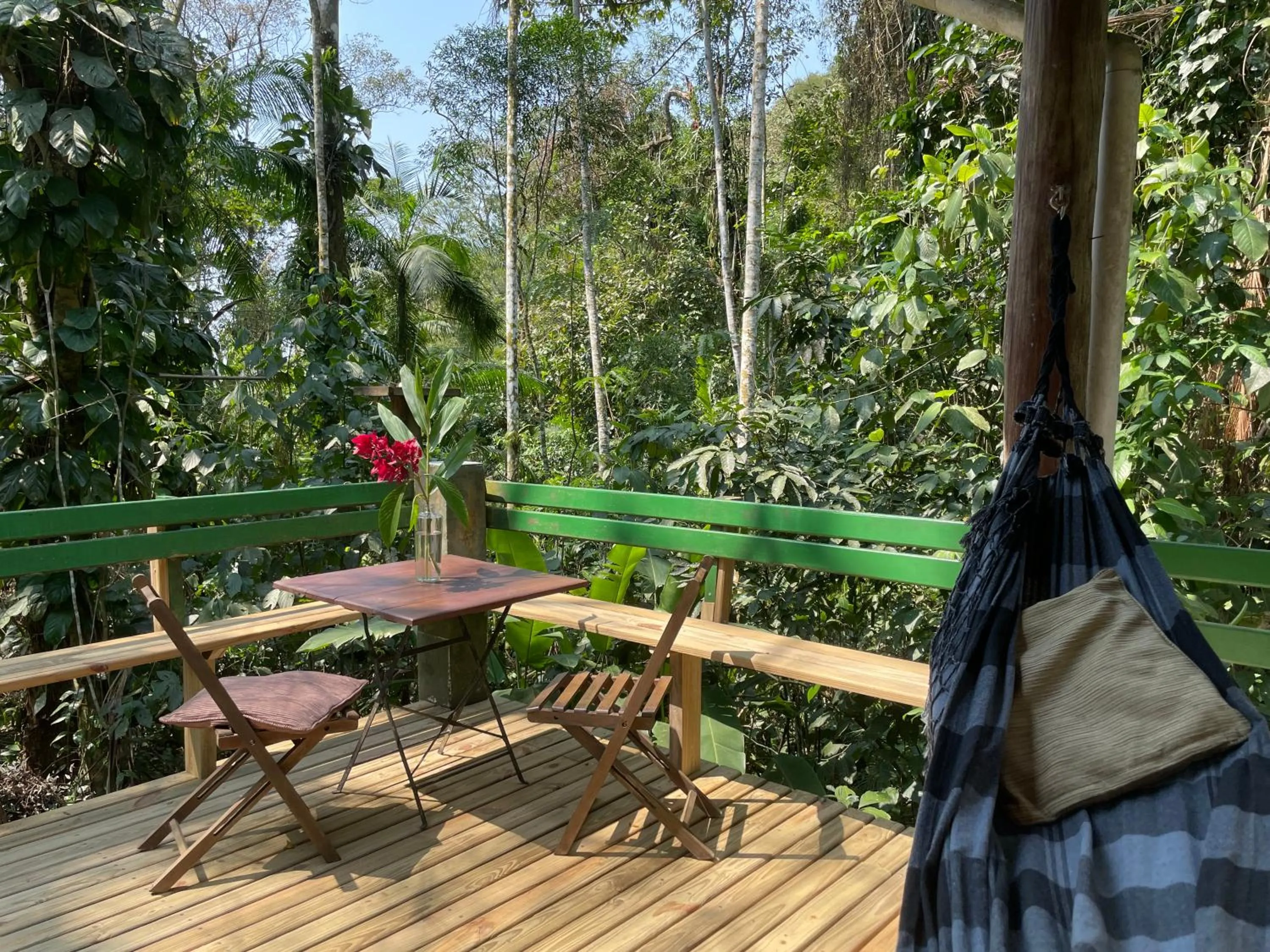 Garden in Sitio Namaste Paraty