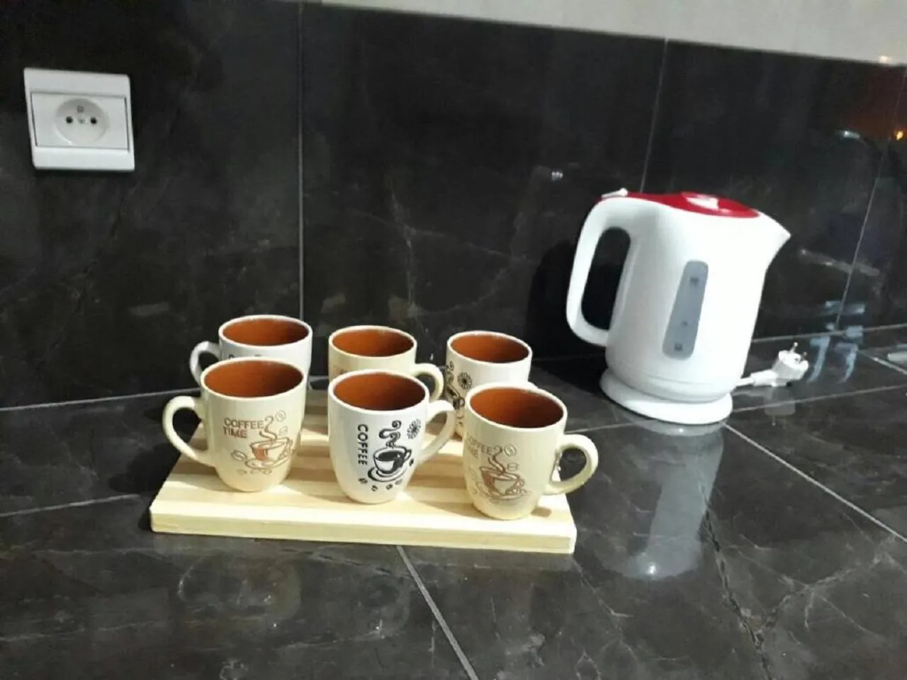 Coffee/tea facilities in Appart Hotel Tanger Paname