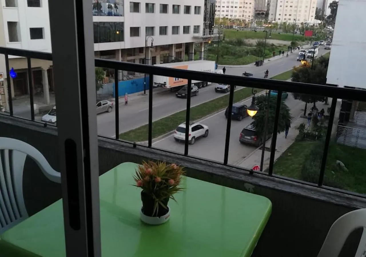 Balcony/Terrace in Appart Hotel Tanger Paname