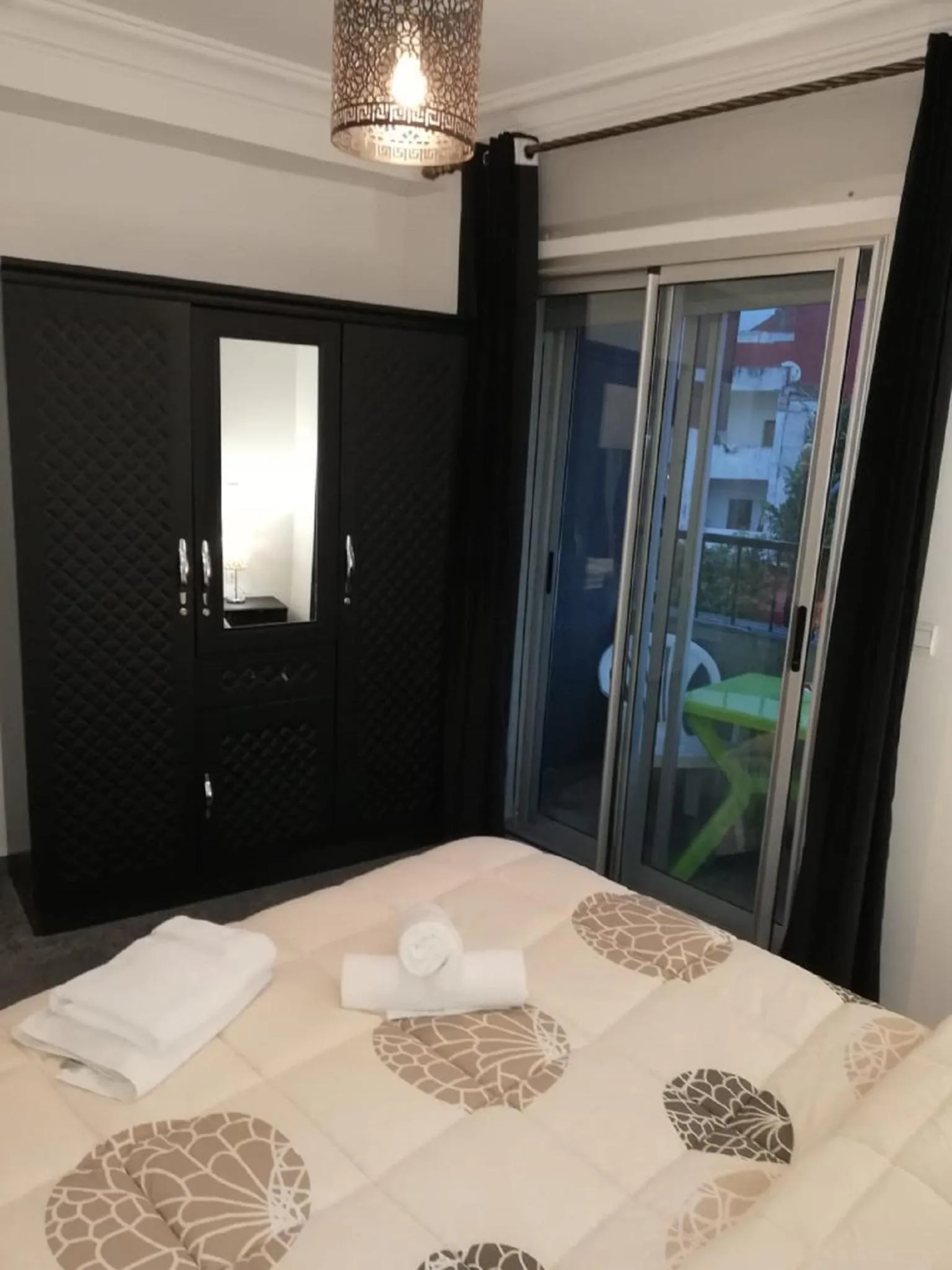 Bed in Appart Hotel Tanger Paname