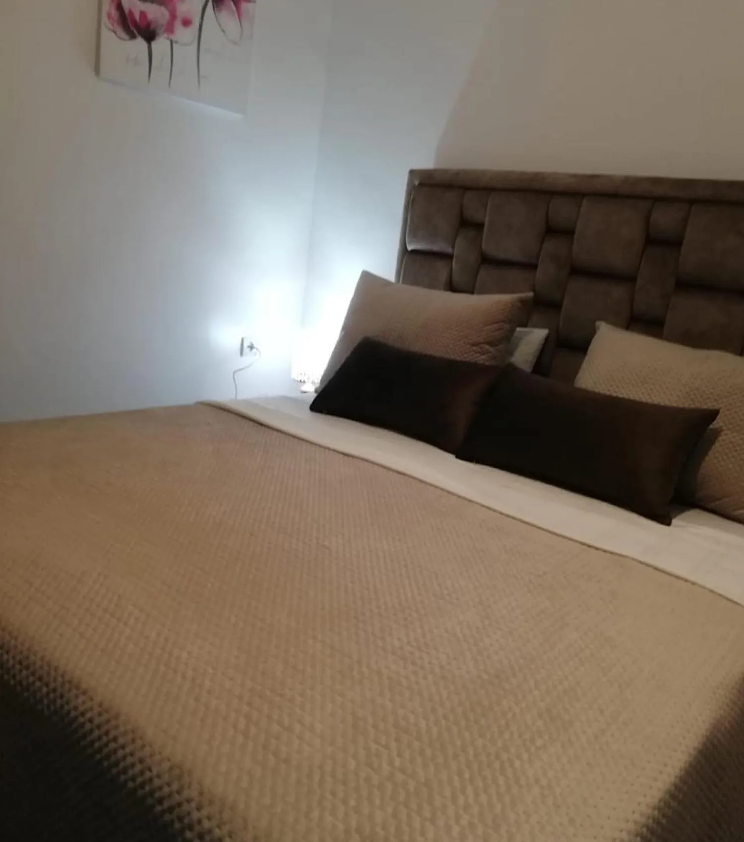 Bed in Appart Hotel Tanger Paname