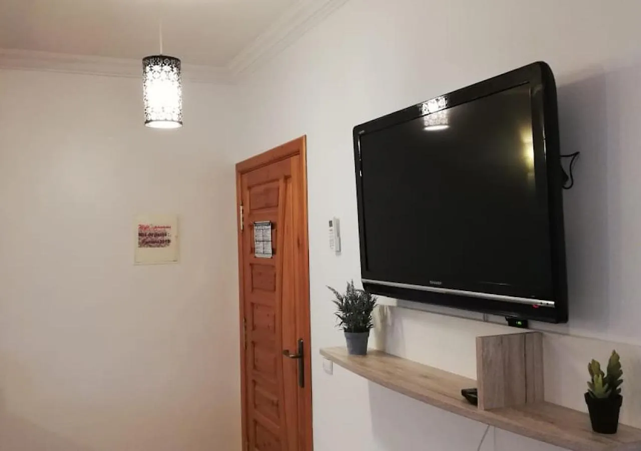 TV and multimedia in Appart Hotel Tanger Paname