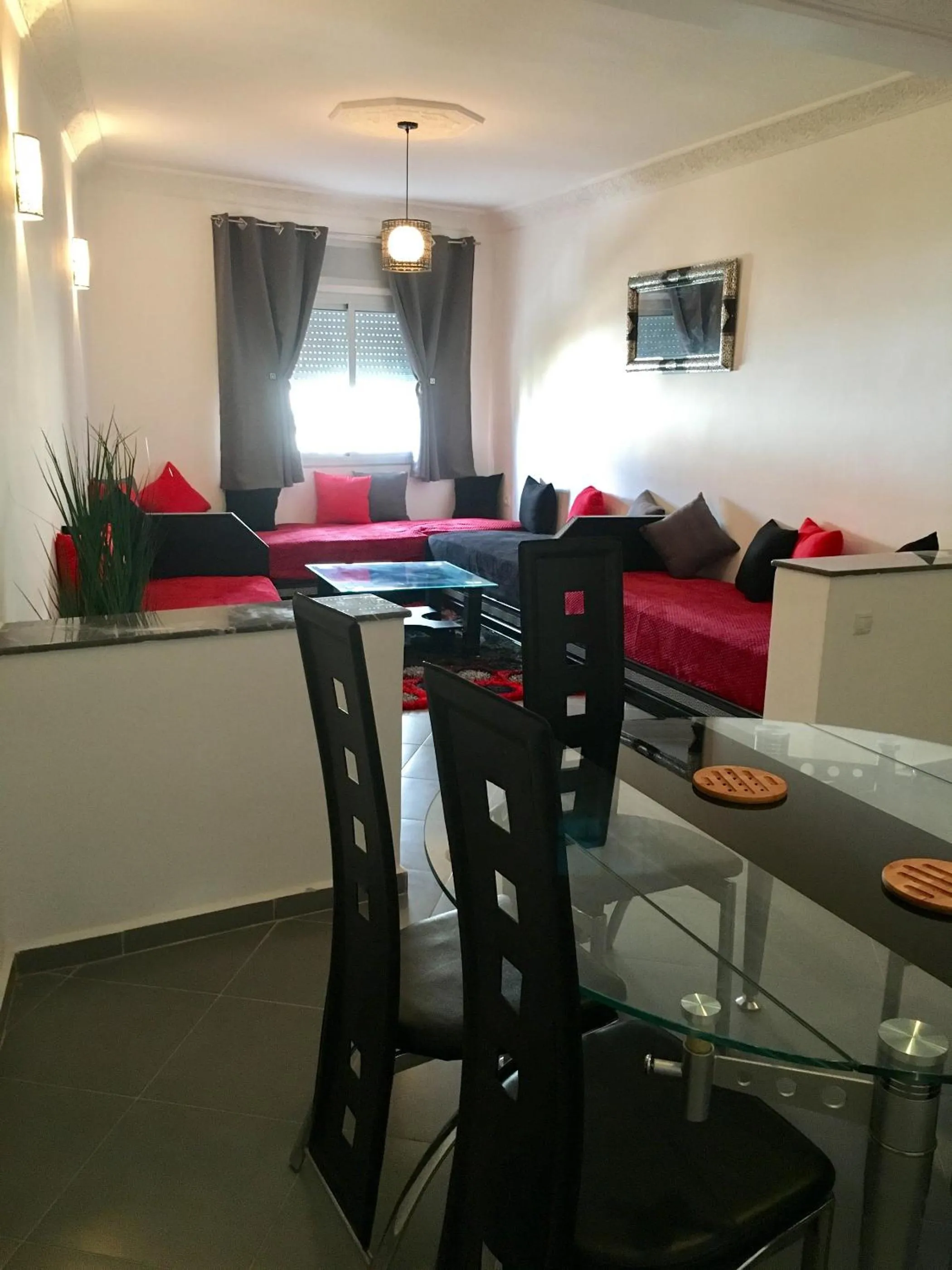 Bed in Appart Hotel Tanger Paname