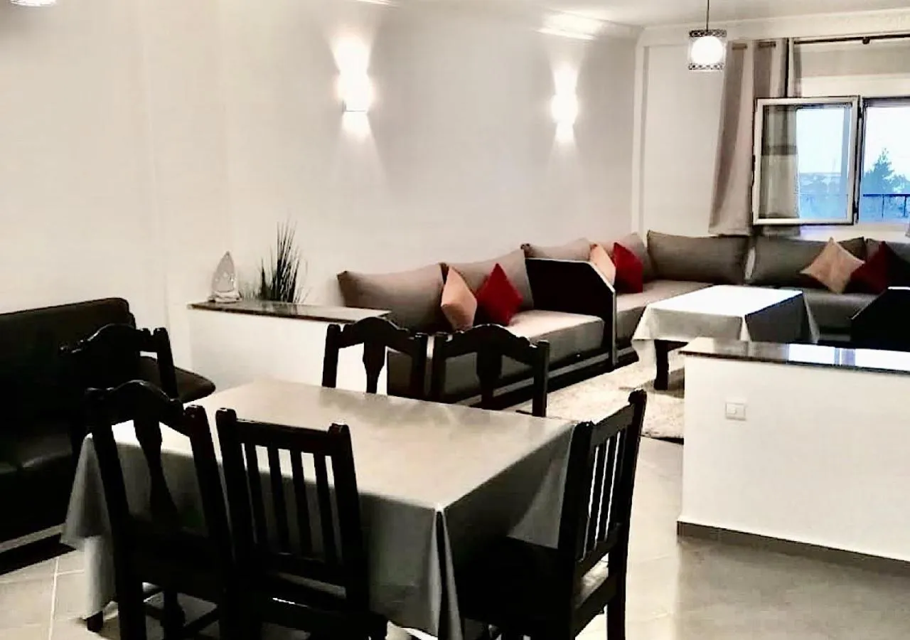 Living room in Appart Hotel Tanger Paname