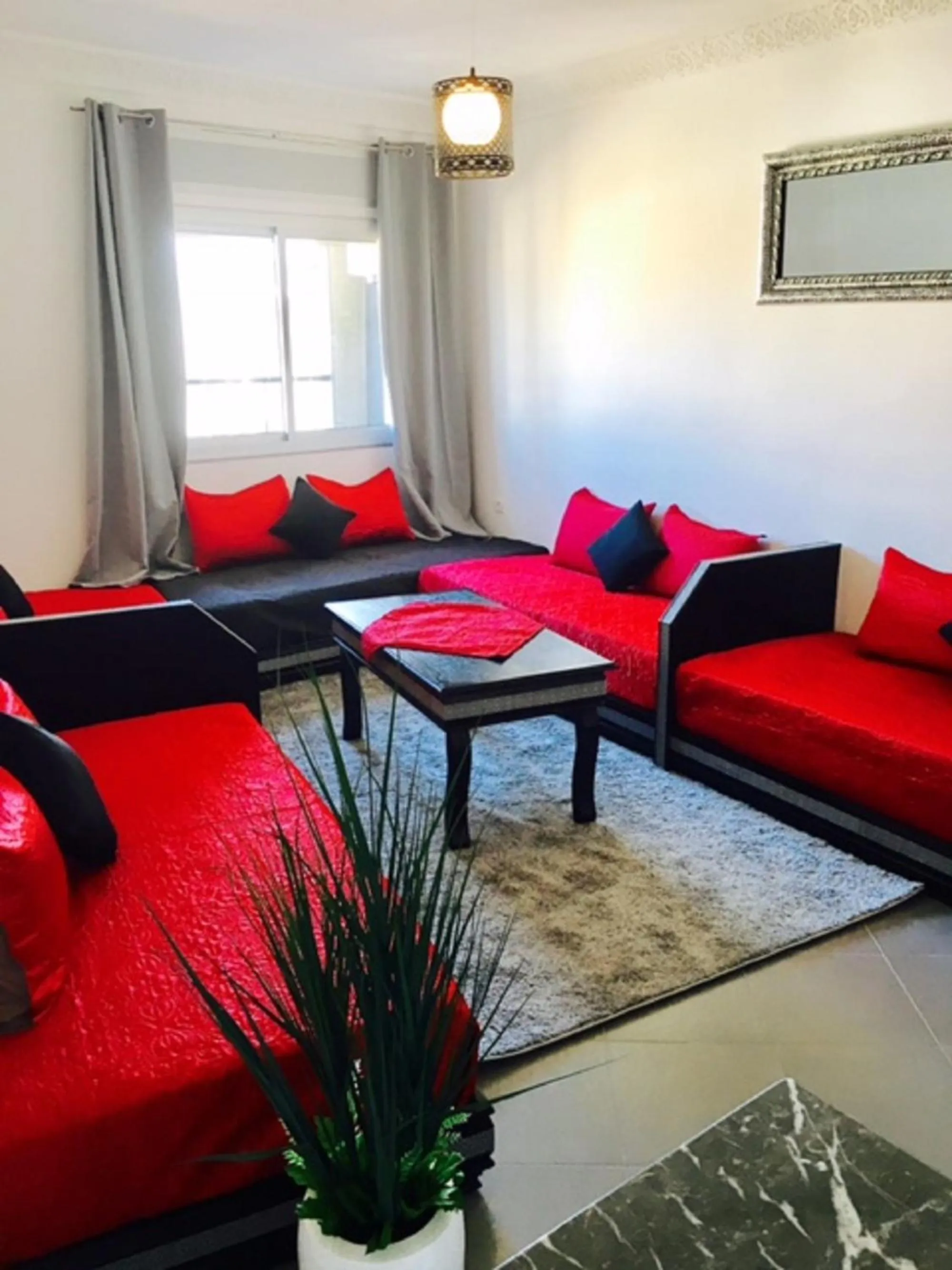 Bed in Appart Hotel Tanger Paname