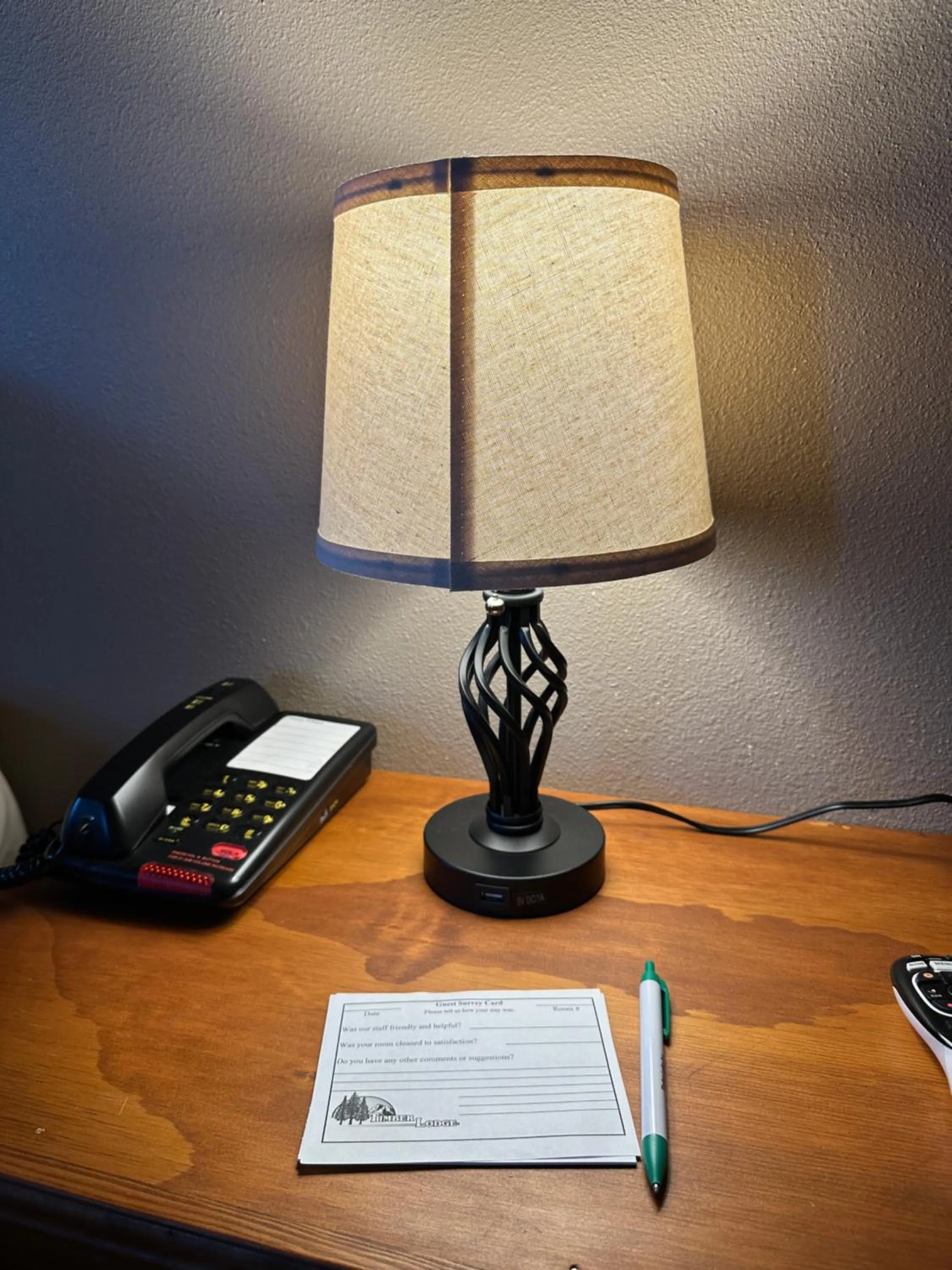 Bedroom in Timber Lodge Inn