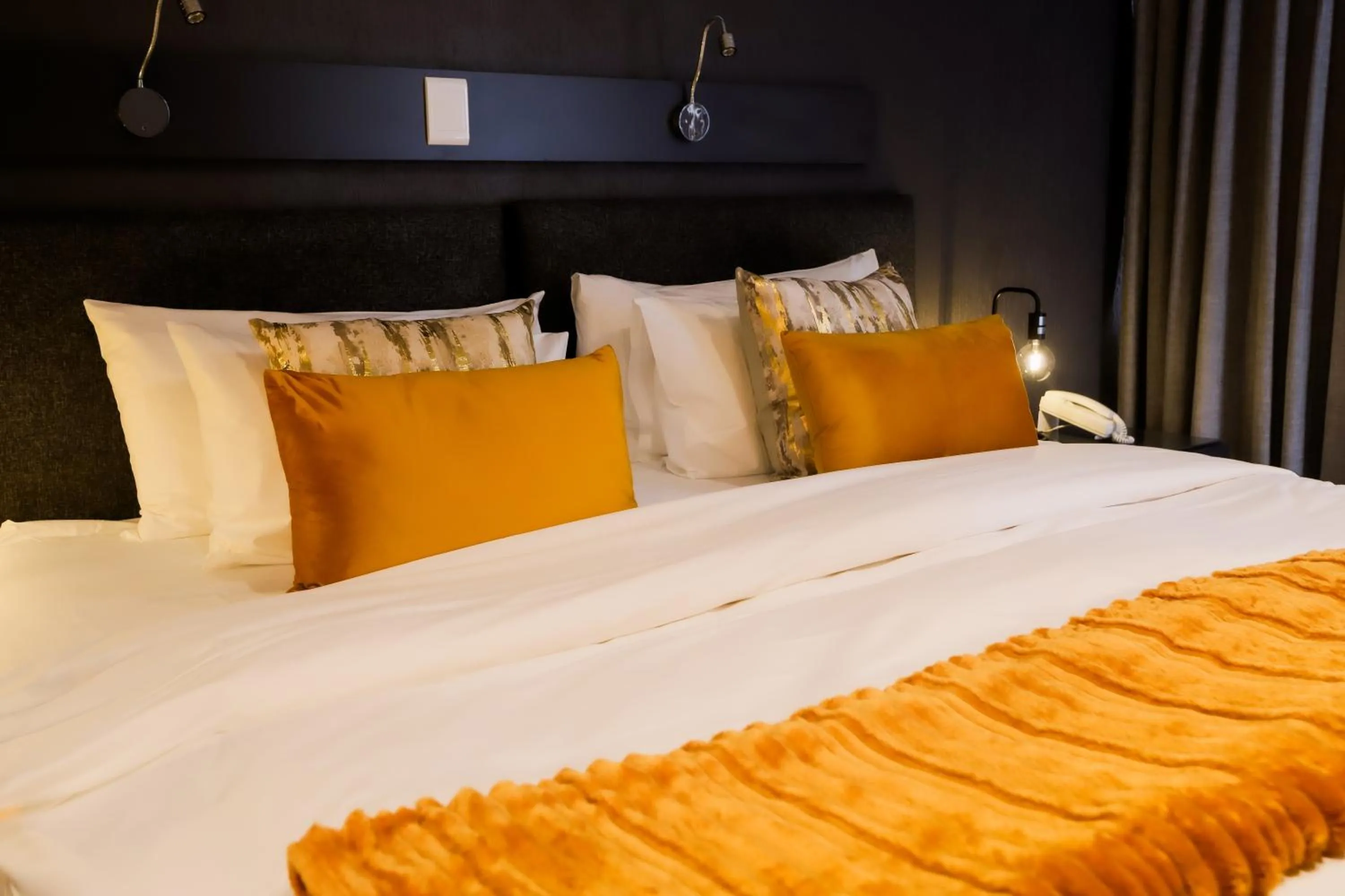 Bed in Atlantic Affair Boutique Hotel