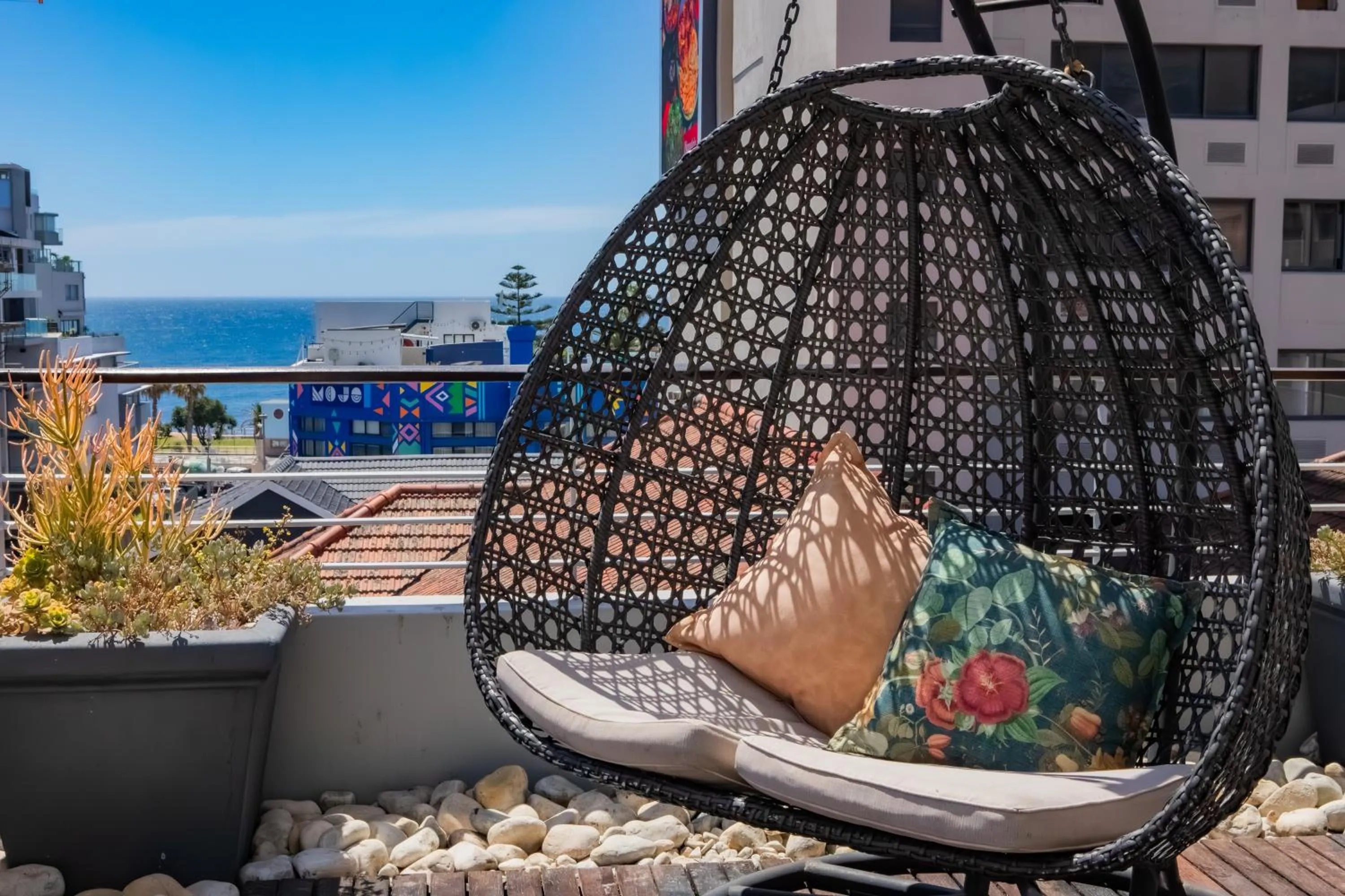 Patio in Atlantic Affair Boutique Hotel