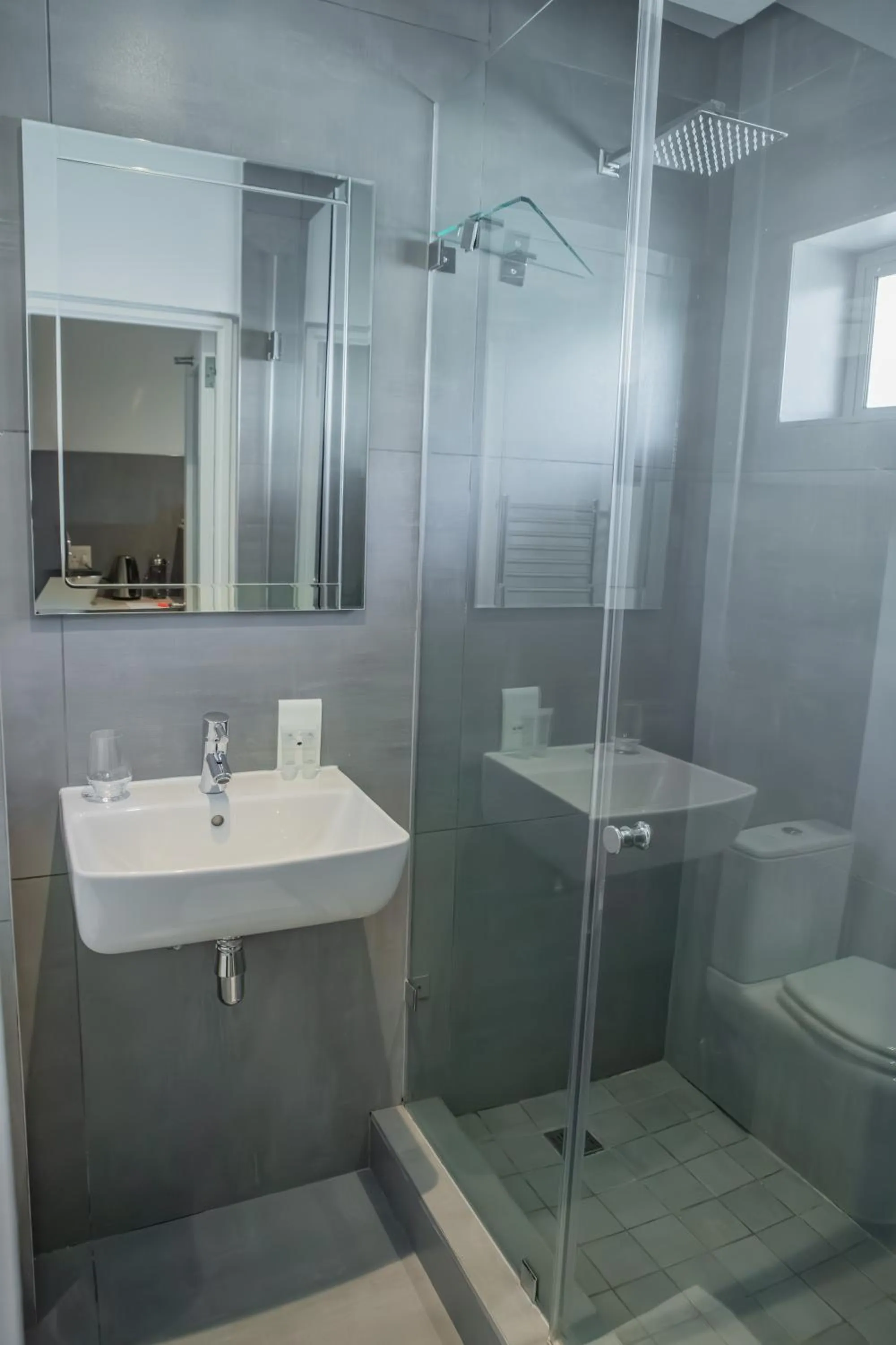 Shower in Atlantic Affair Boutique Hotel