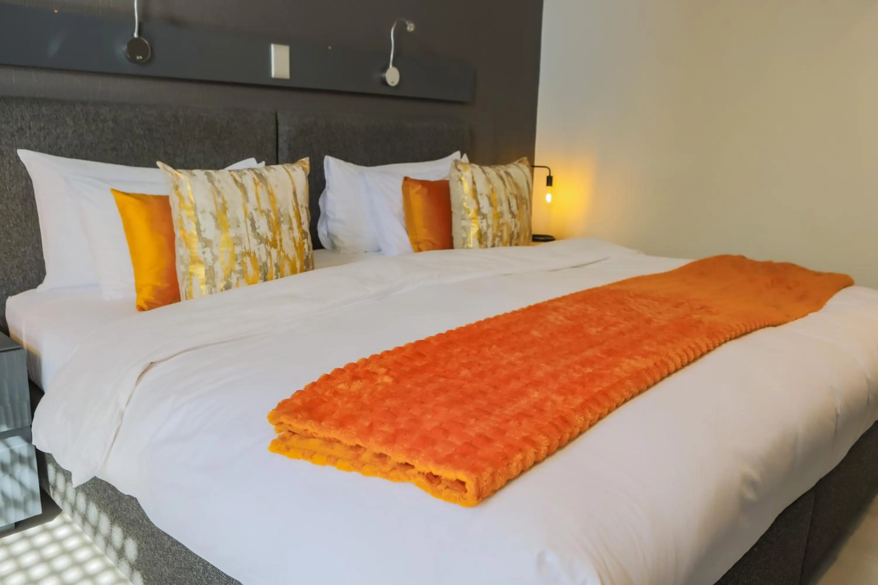 Bed in Atlantic Affair Boutique Hotel