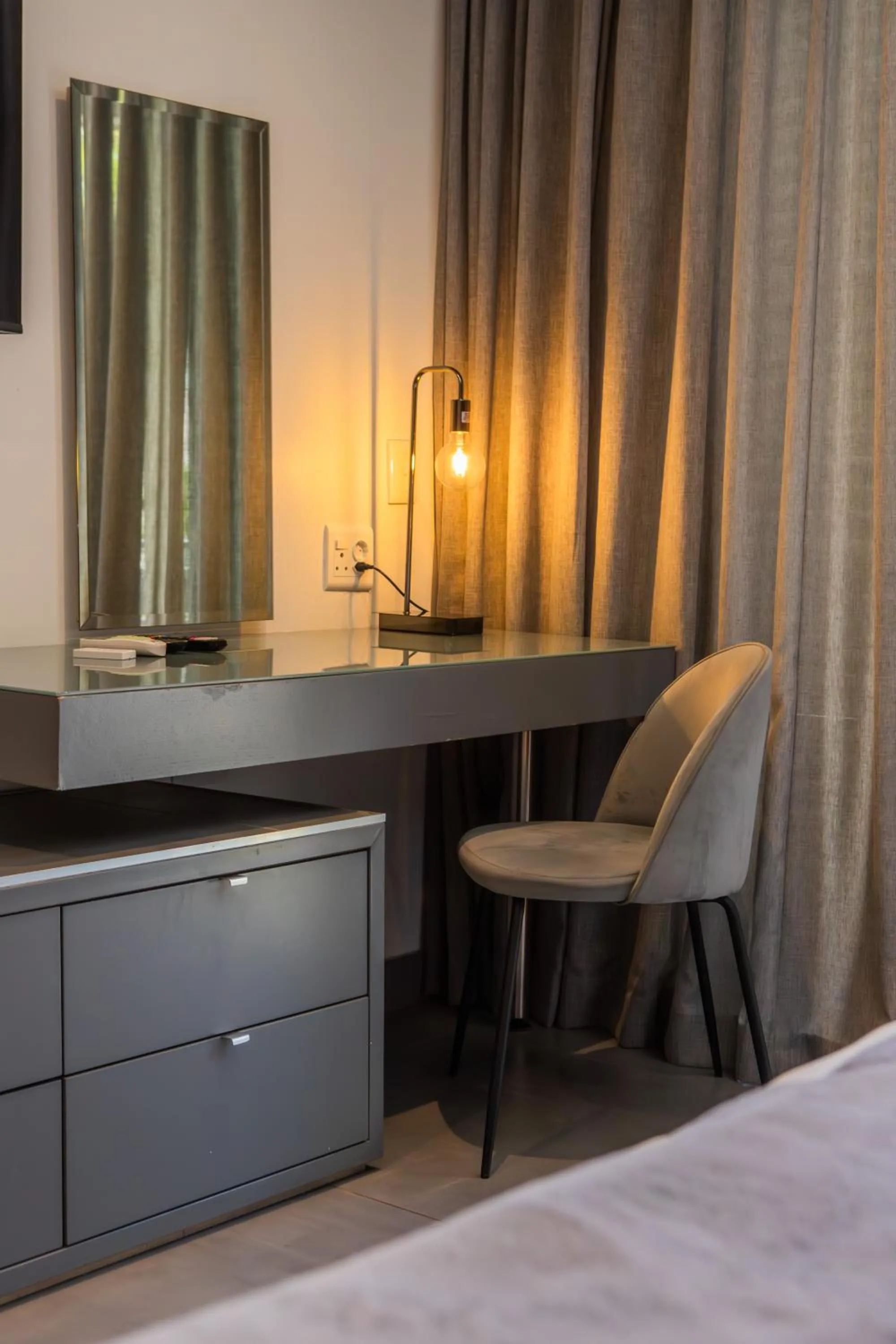 Bed in Atlantic Affair Boutique Hotel