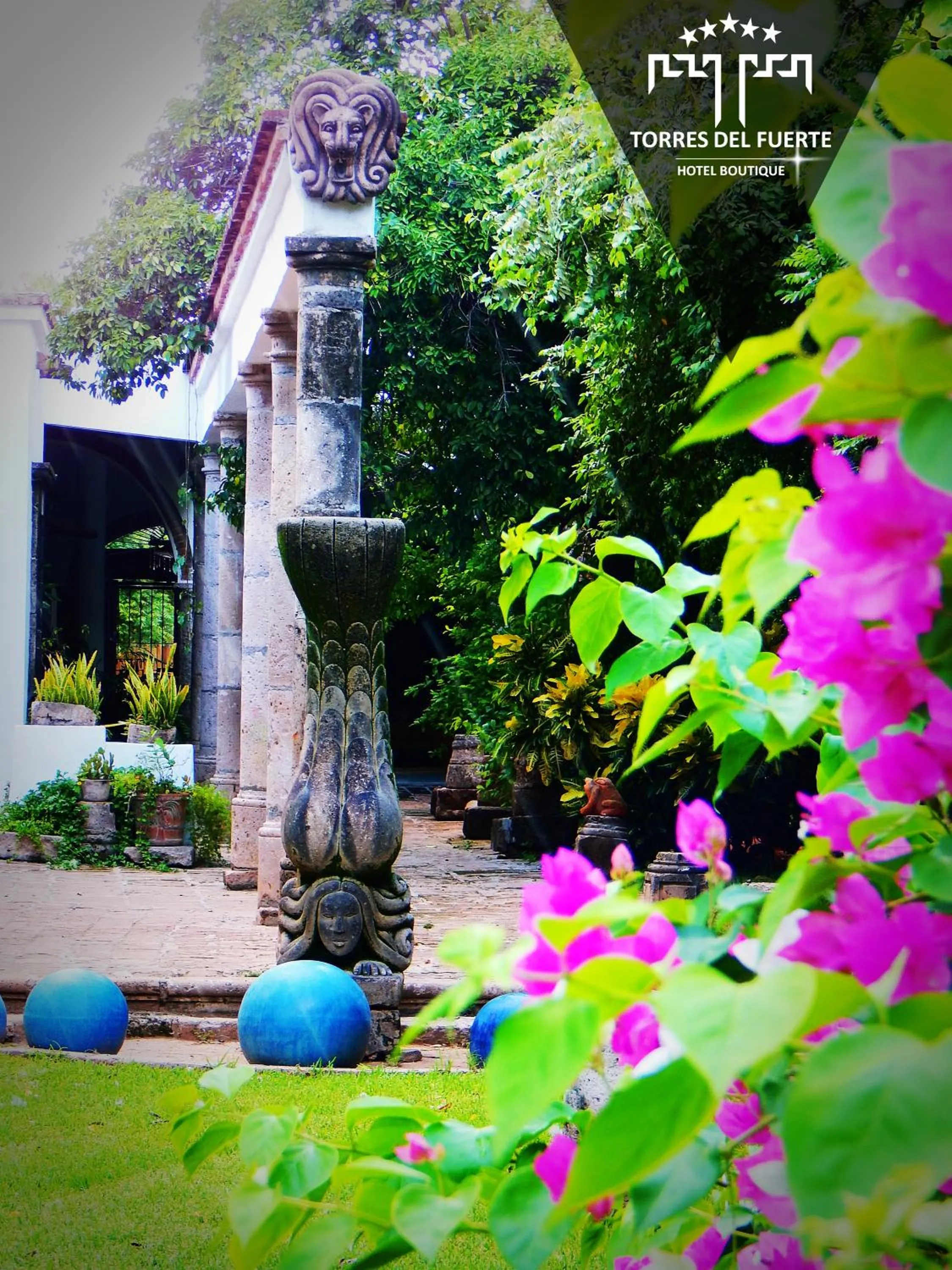 Garden in Hotel Torres Del Fuerte