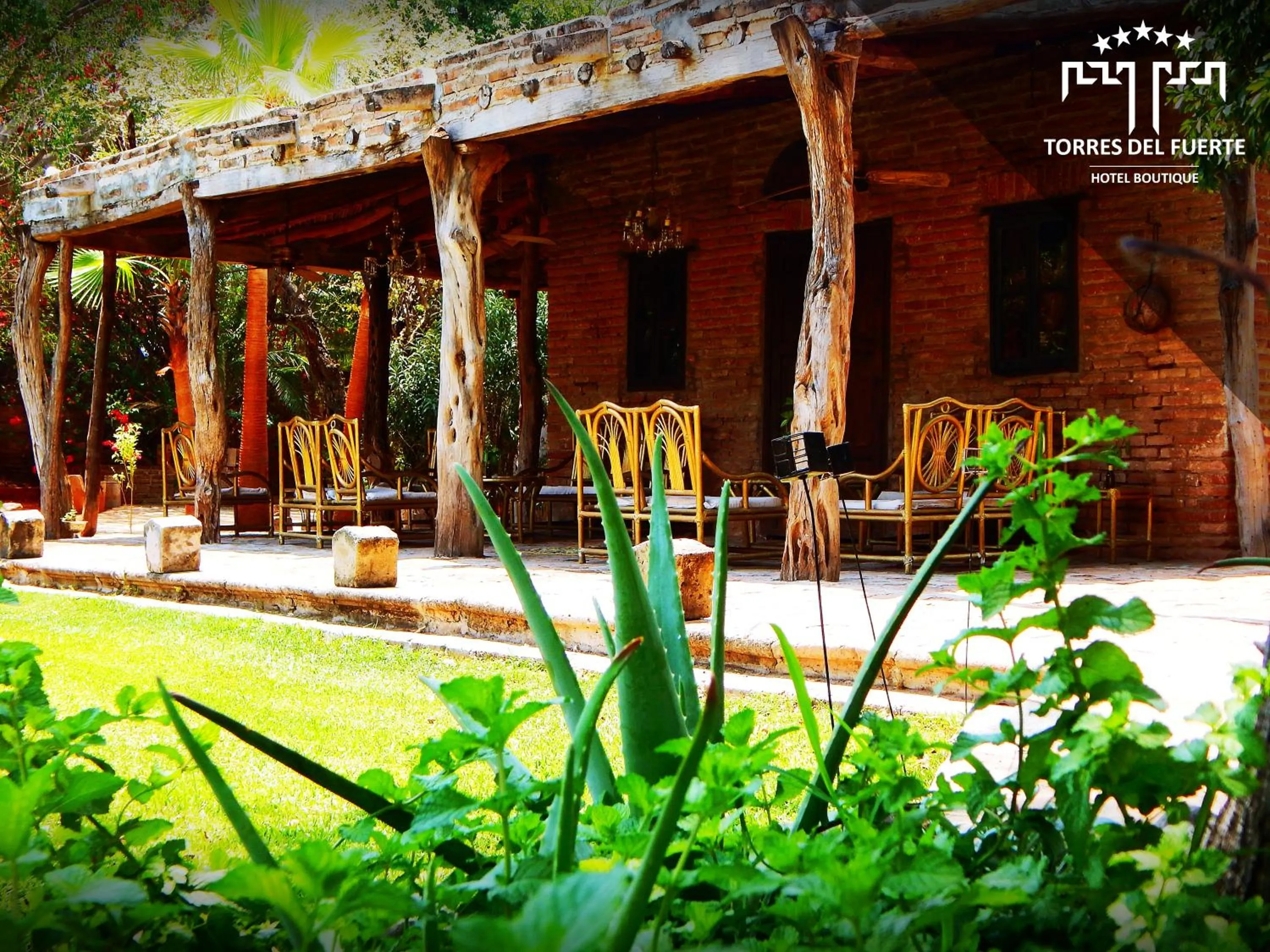 Garden in Hotel Torres Del Fuerte