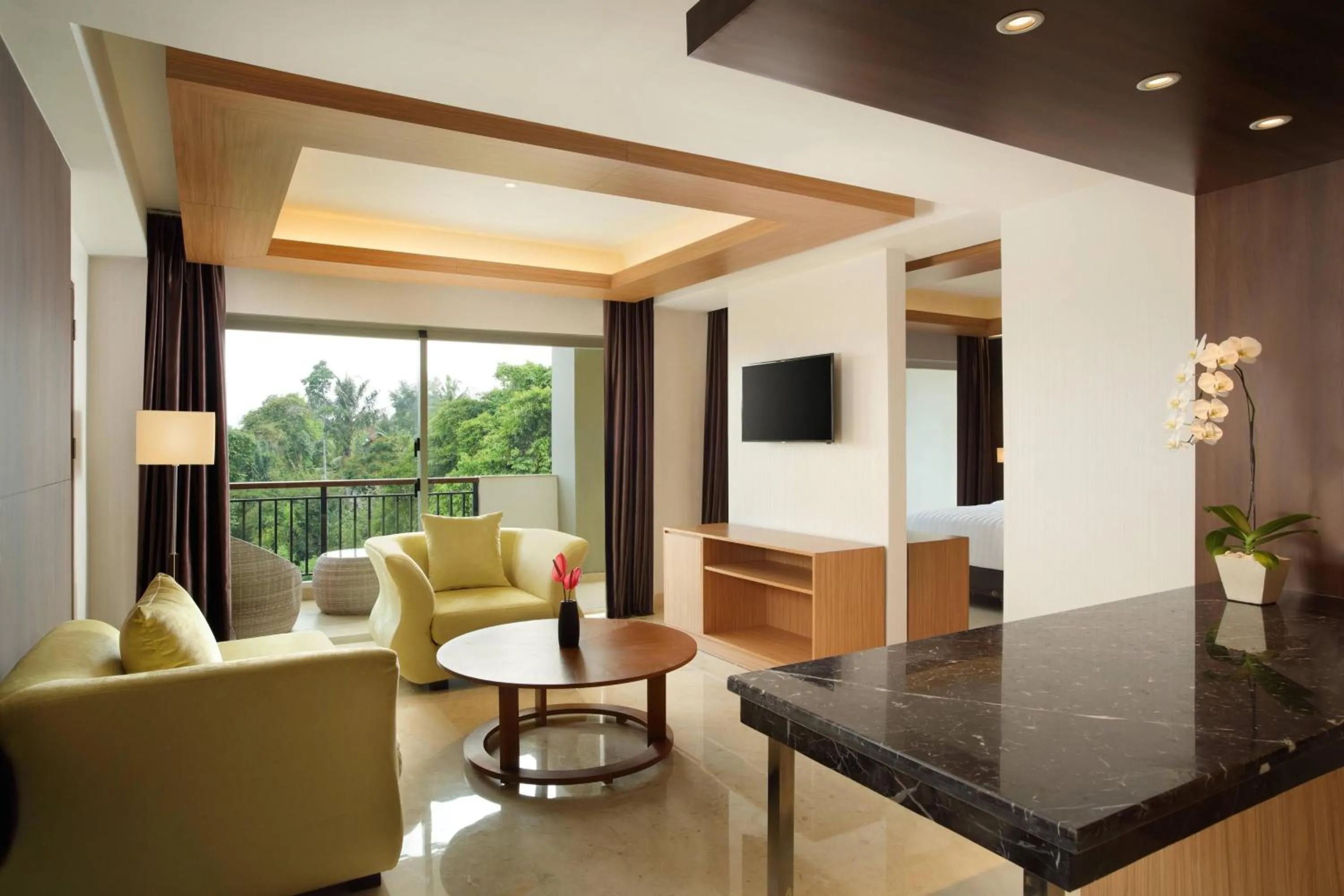 Living room in Sthala, A Tribute Portfolio Hotel, Ubud Bali