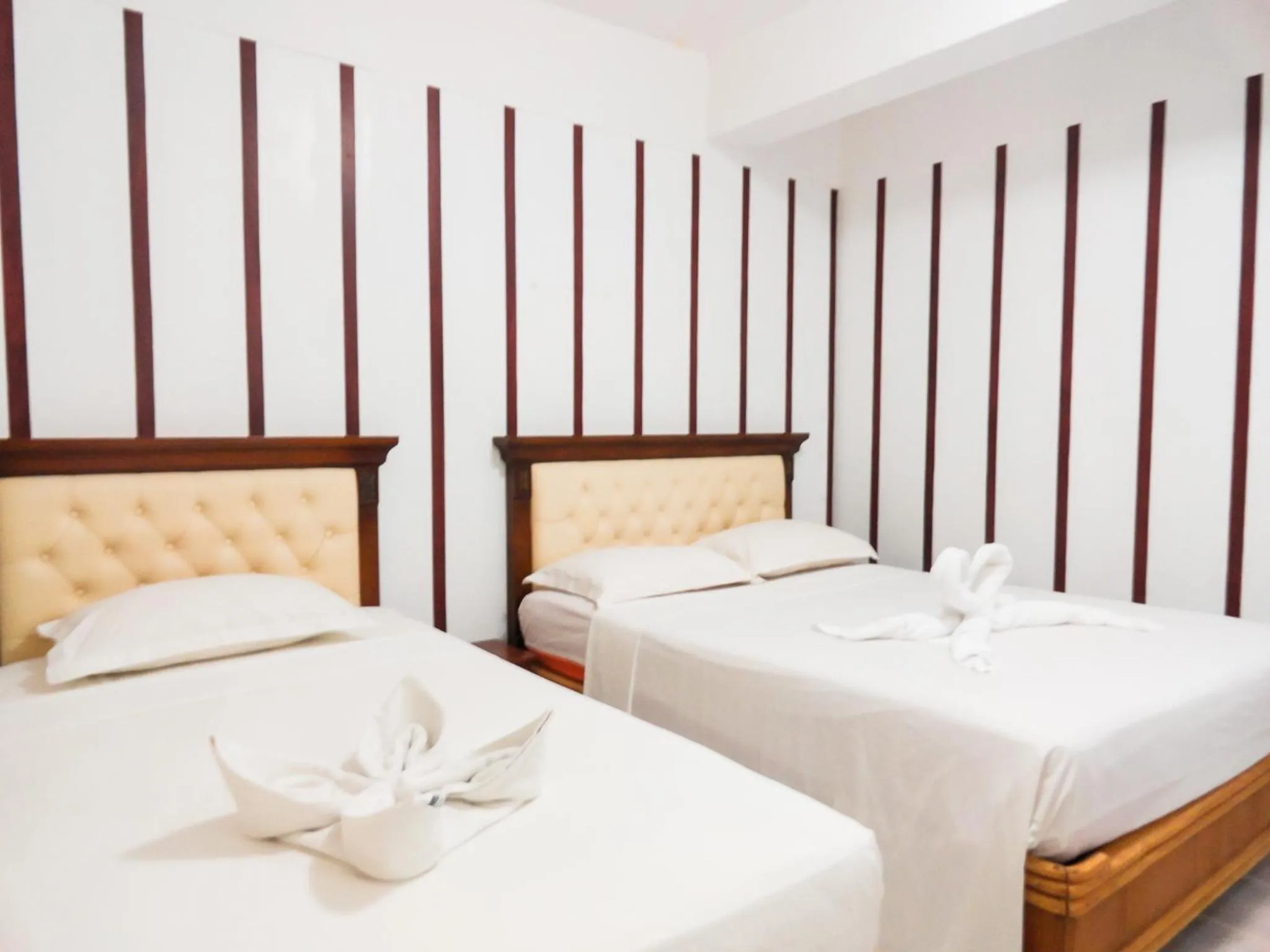 Bed in Blue Coral Resort Boracay