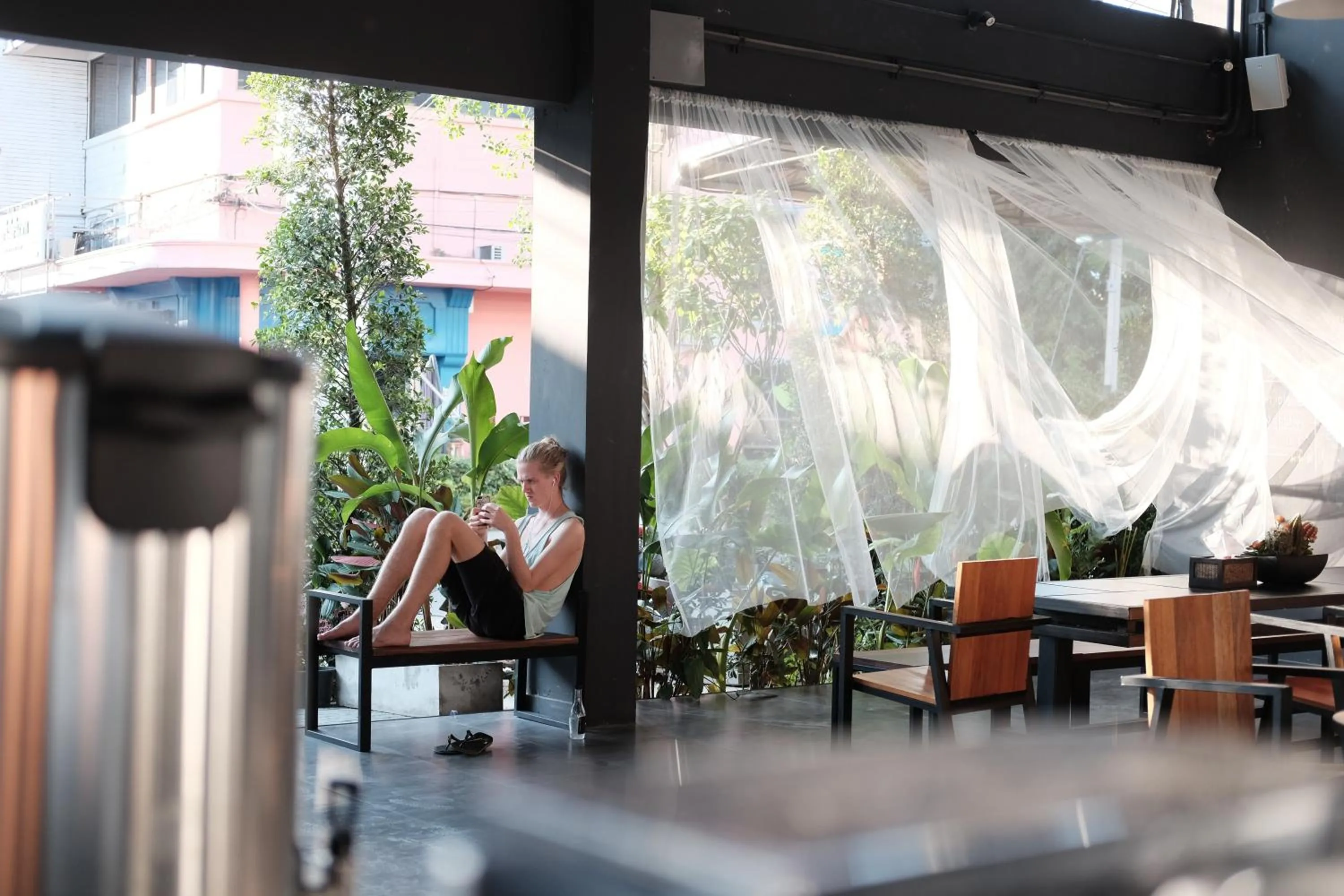 Lobby or reception in The Common Hostel