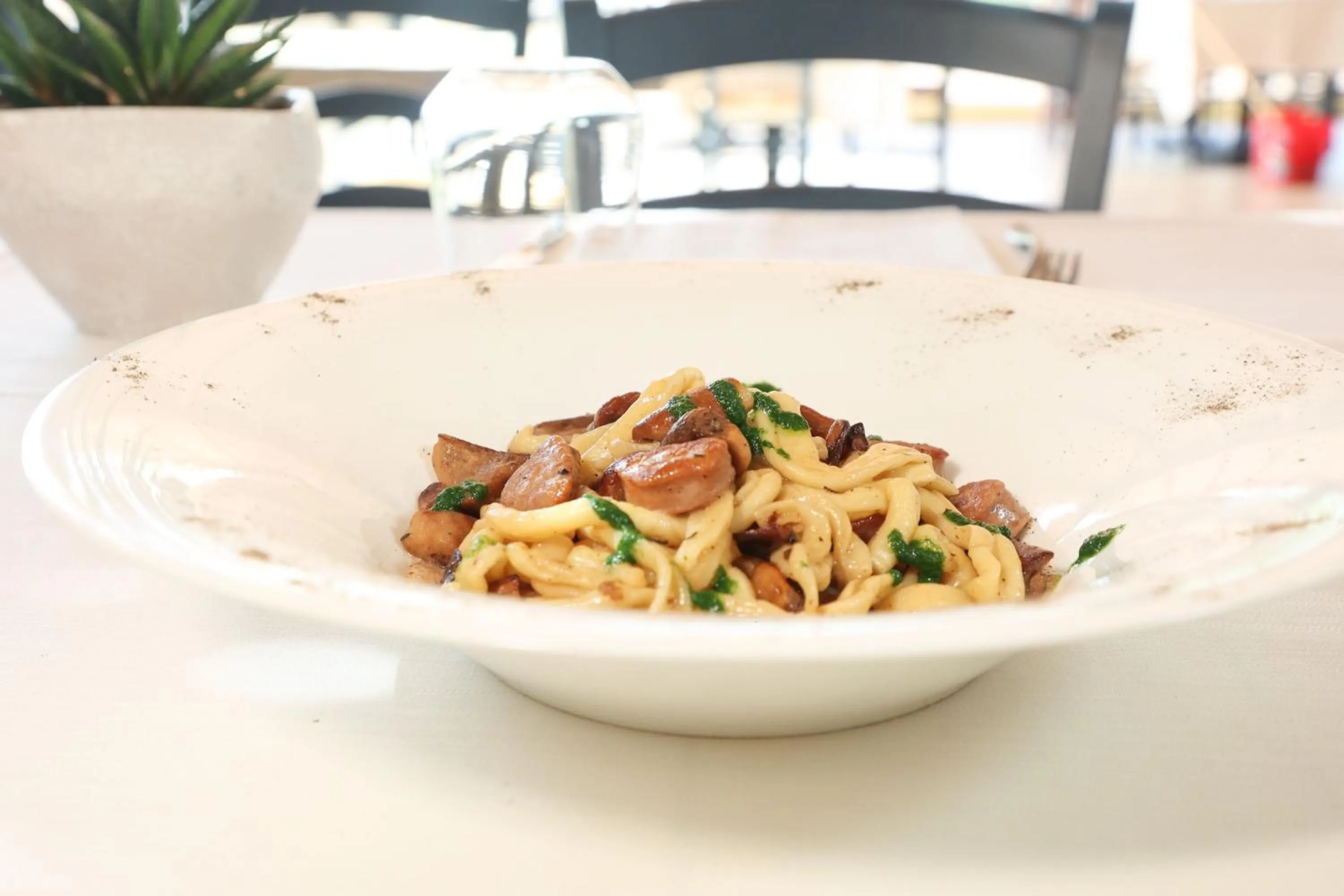 Food close-up in Il Podere Del Germano Reale