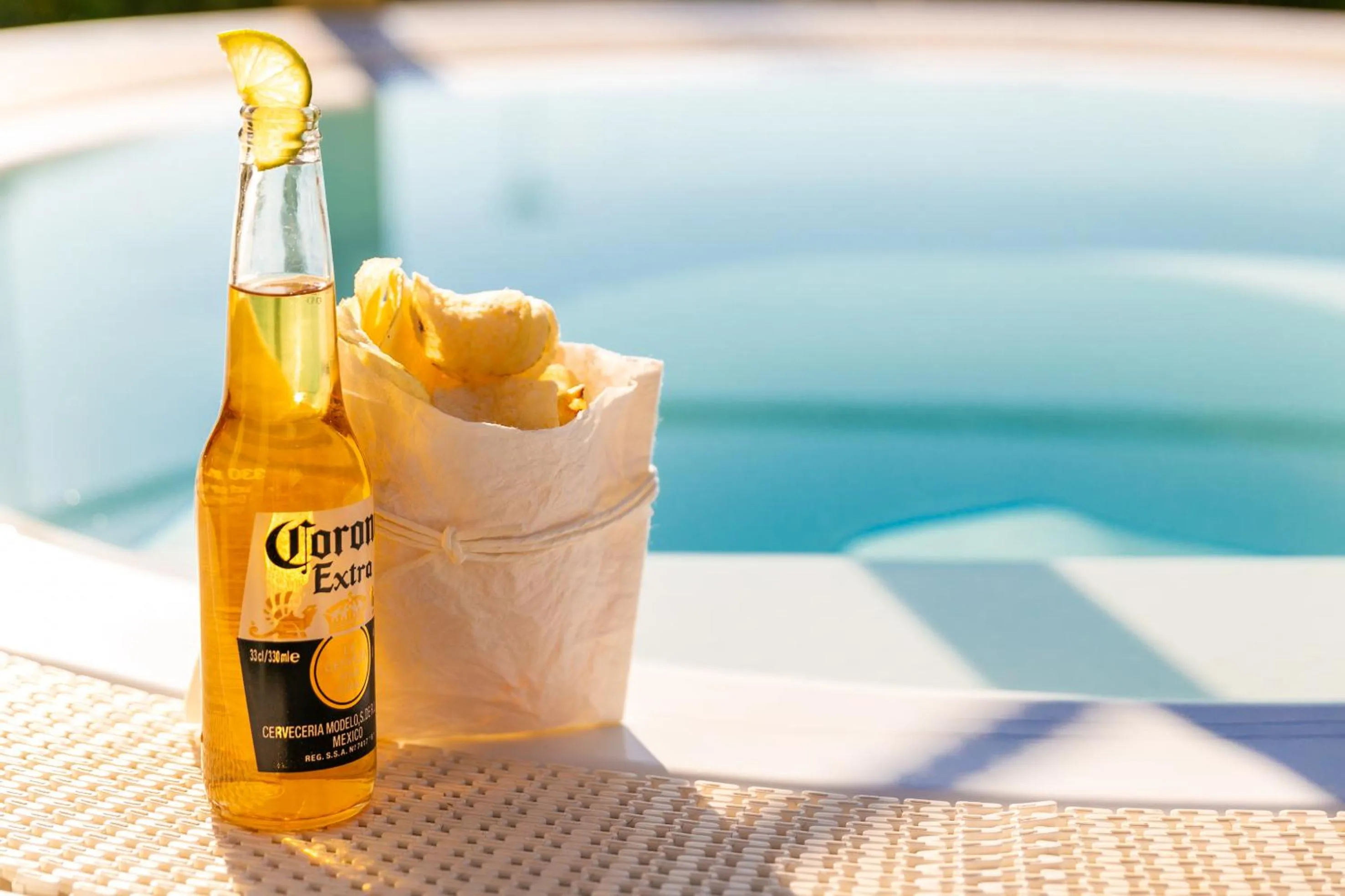 Food and drinks in Il Podere Del Germano Reale