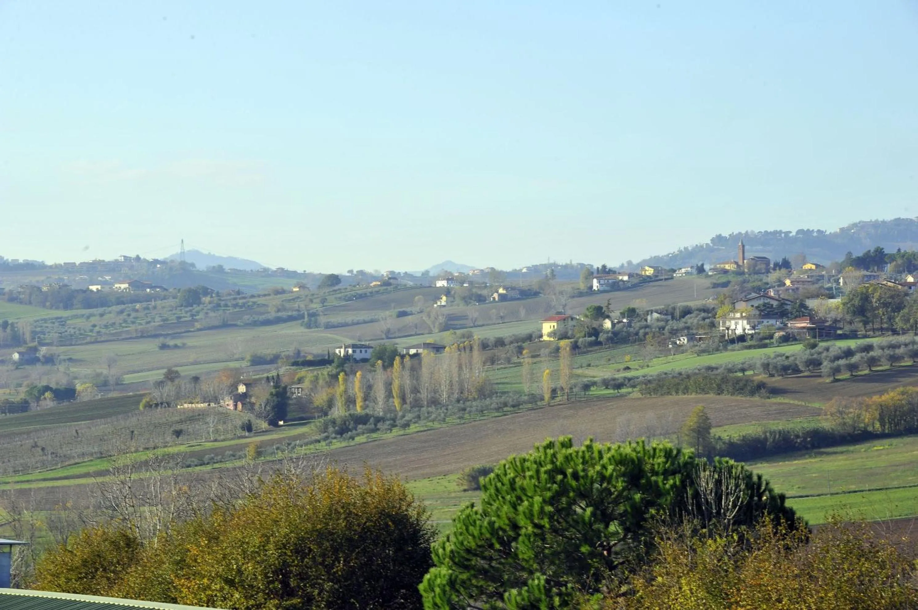 Natural landscape in Il Podere Del Germano Reale