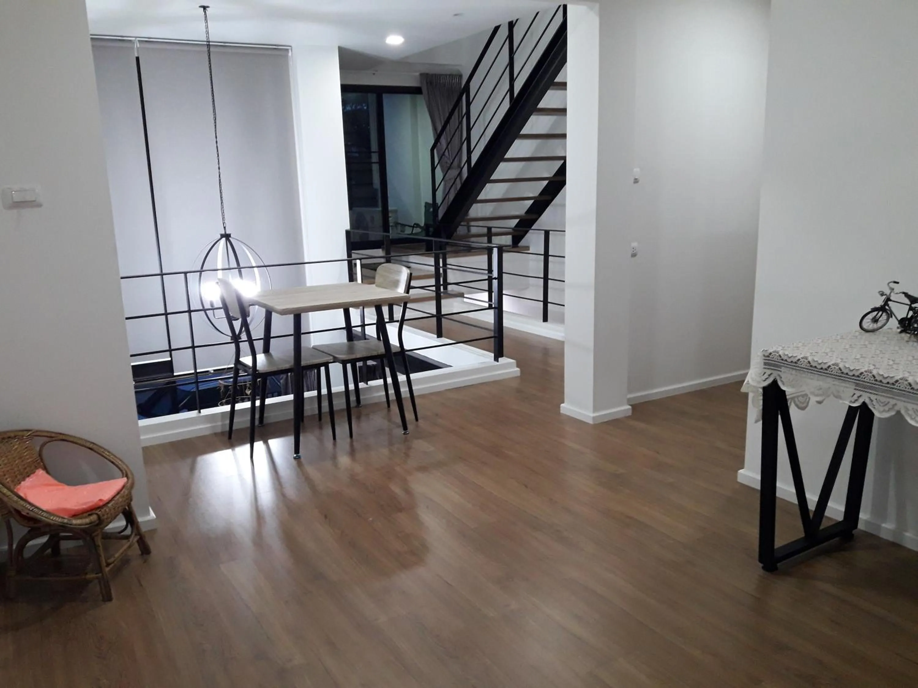 Living room in New Loft Modern Home