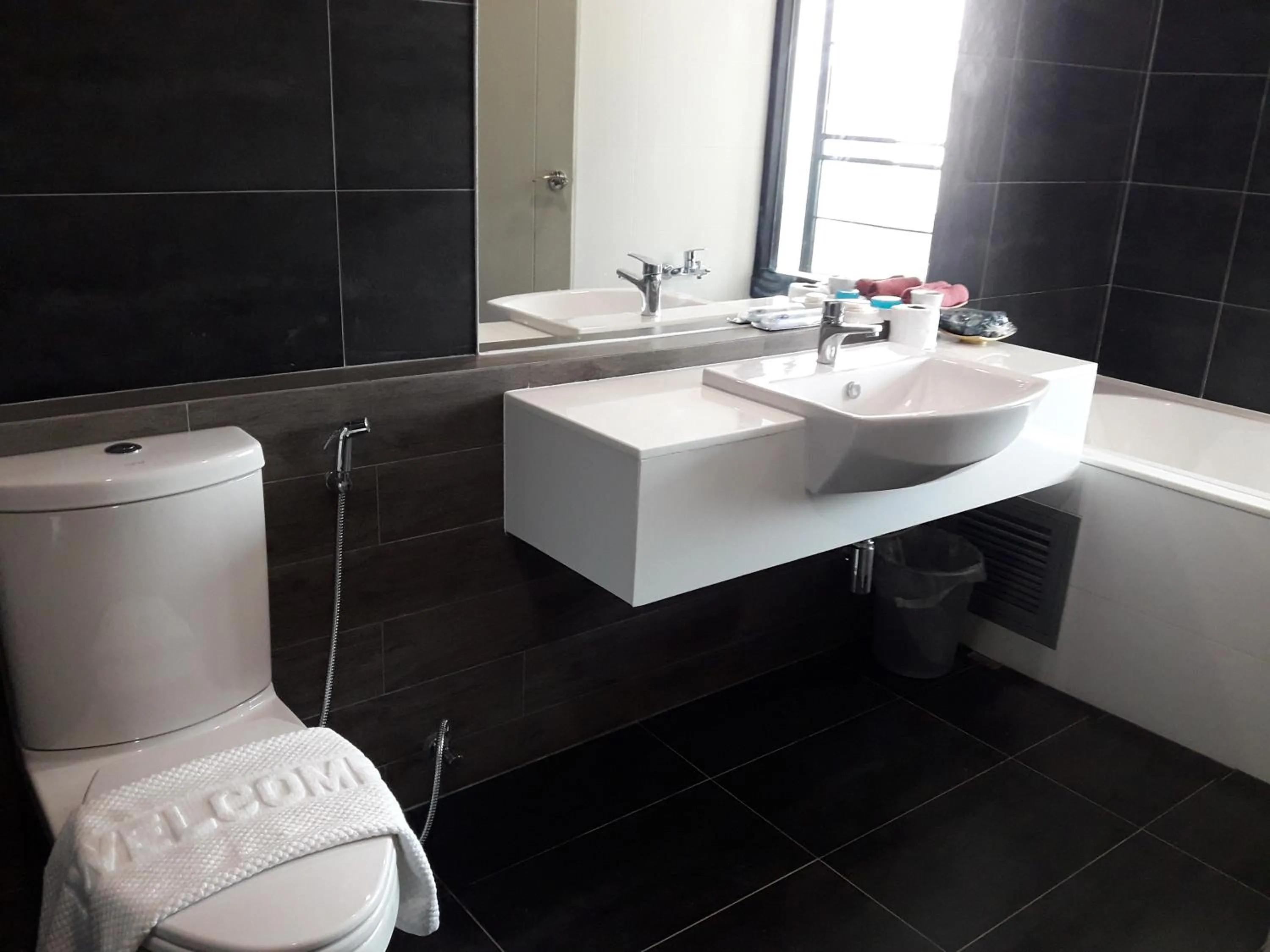 Bathroom in New Loft Modern Home