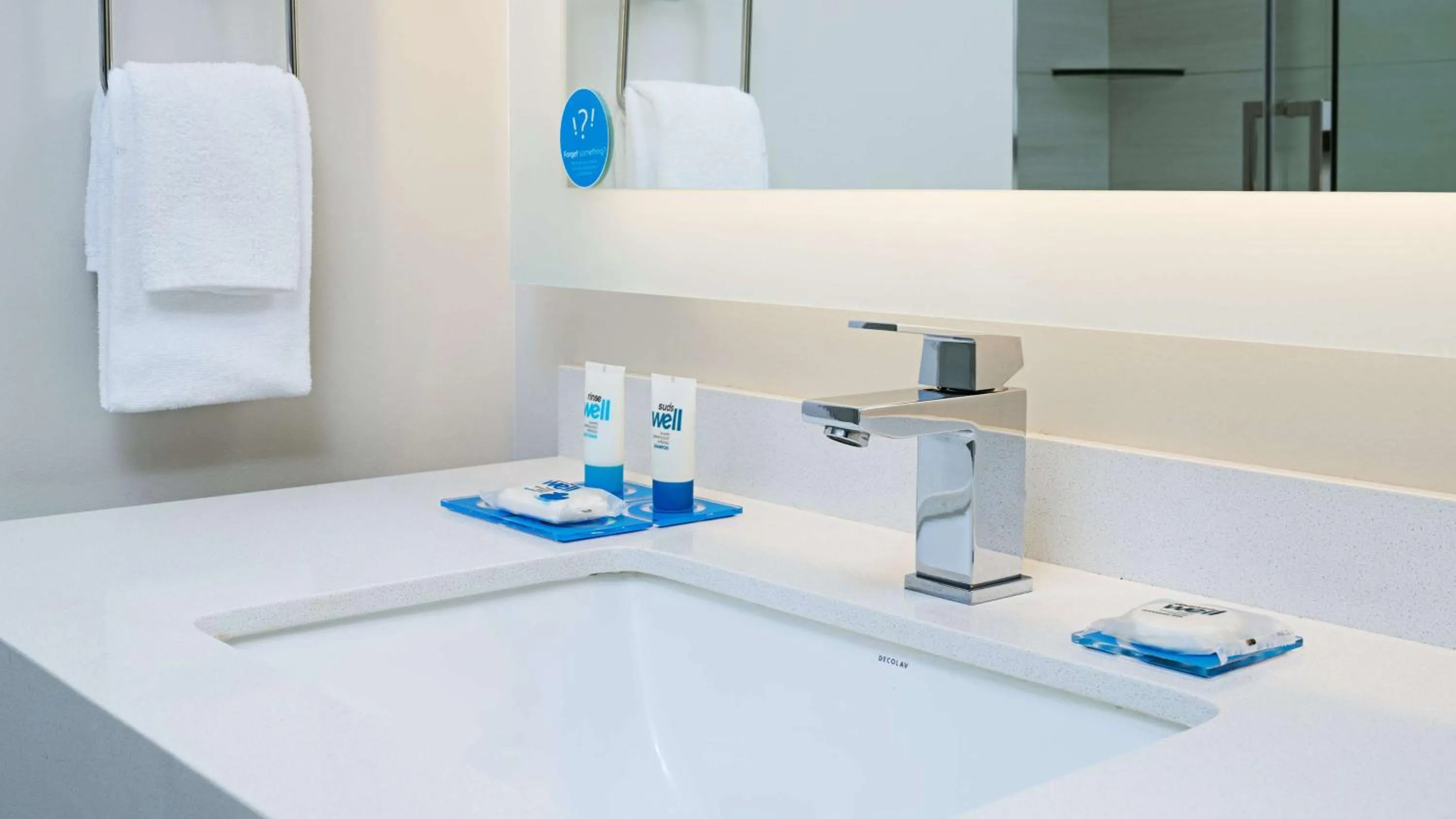 Bathroom in Hyatt House Jersey City