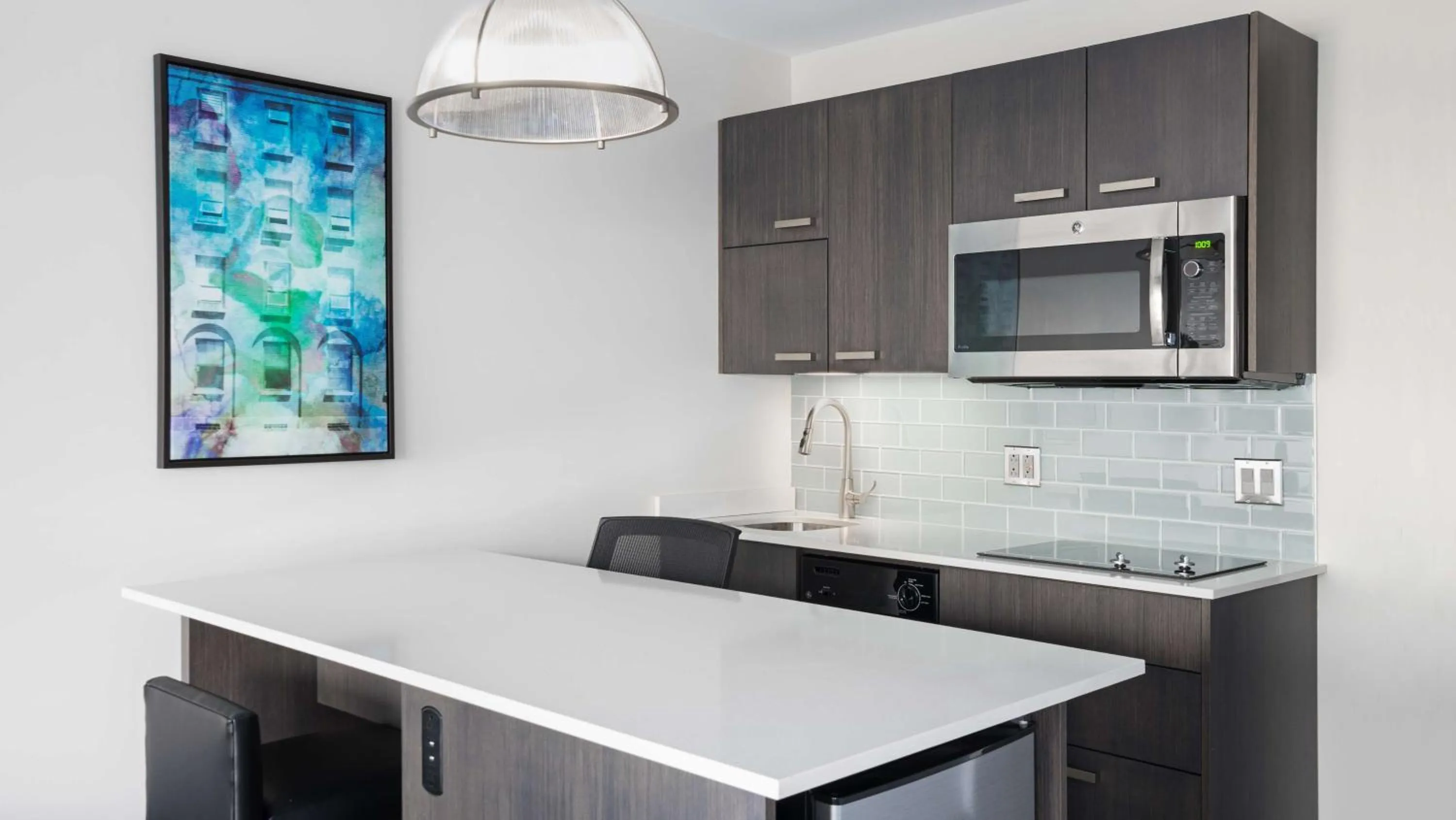 Bedroom in Hyatt House Jersey City