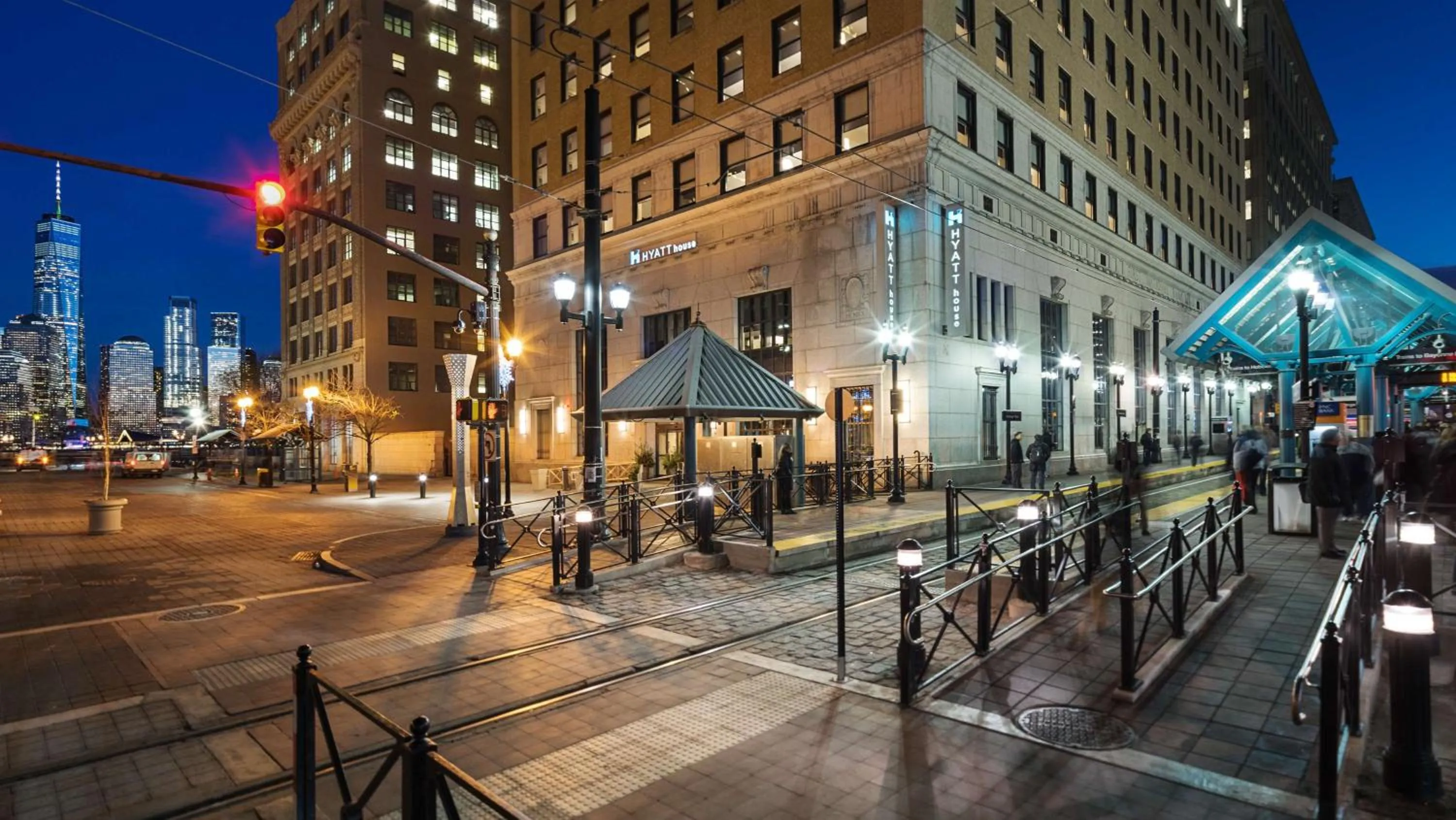 Property building in Hyatt House Jersey City