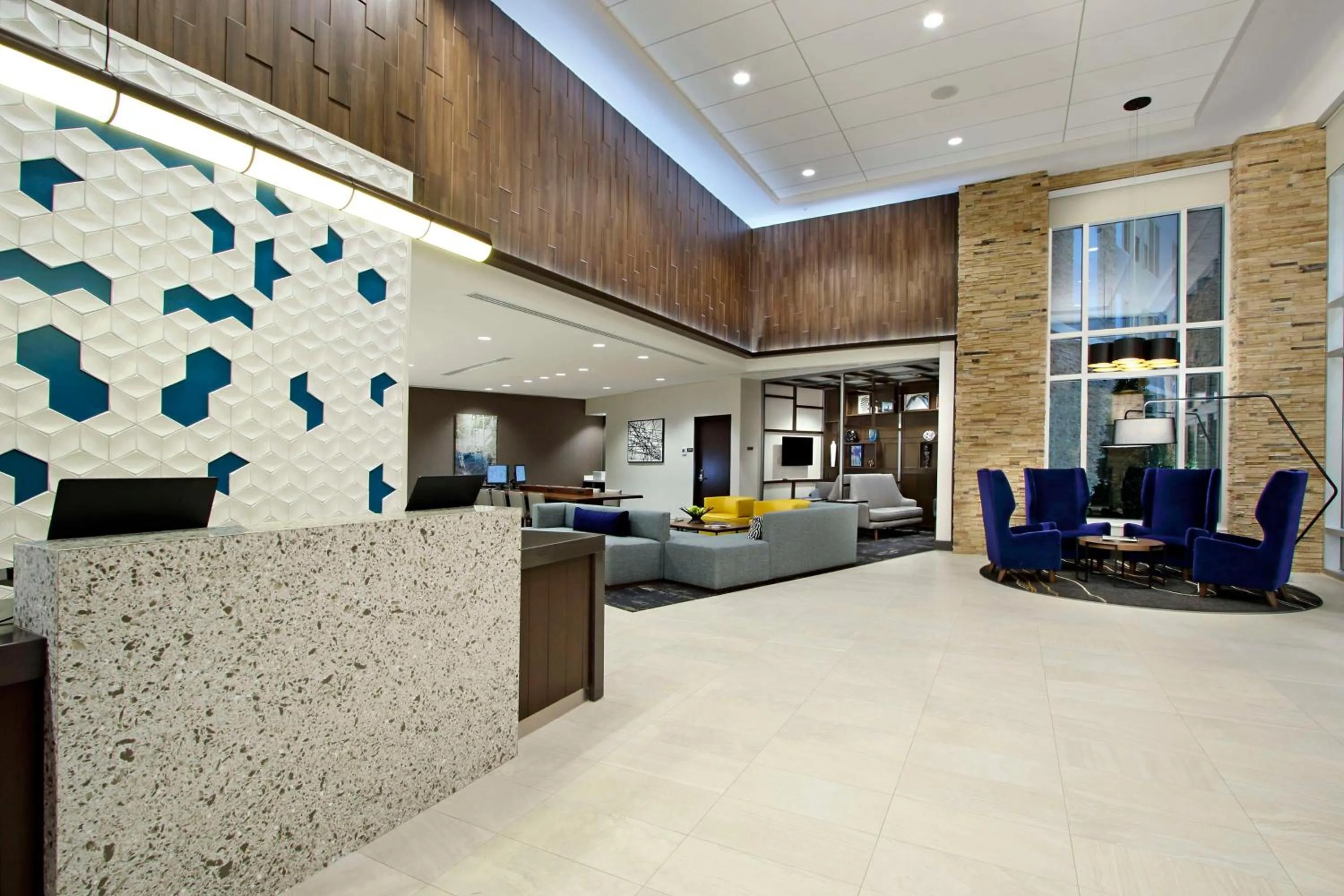Lobby or reception in Hyatt Place Houston NW Vintage Park