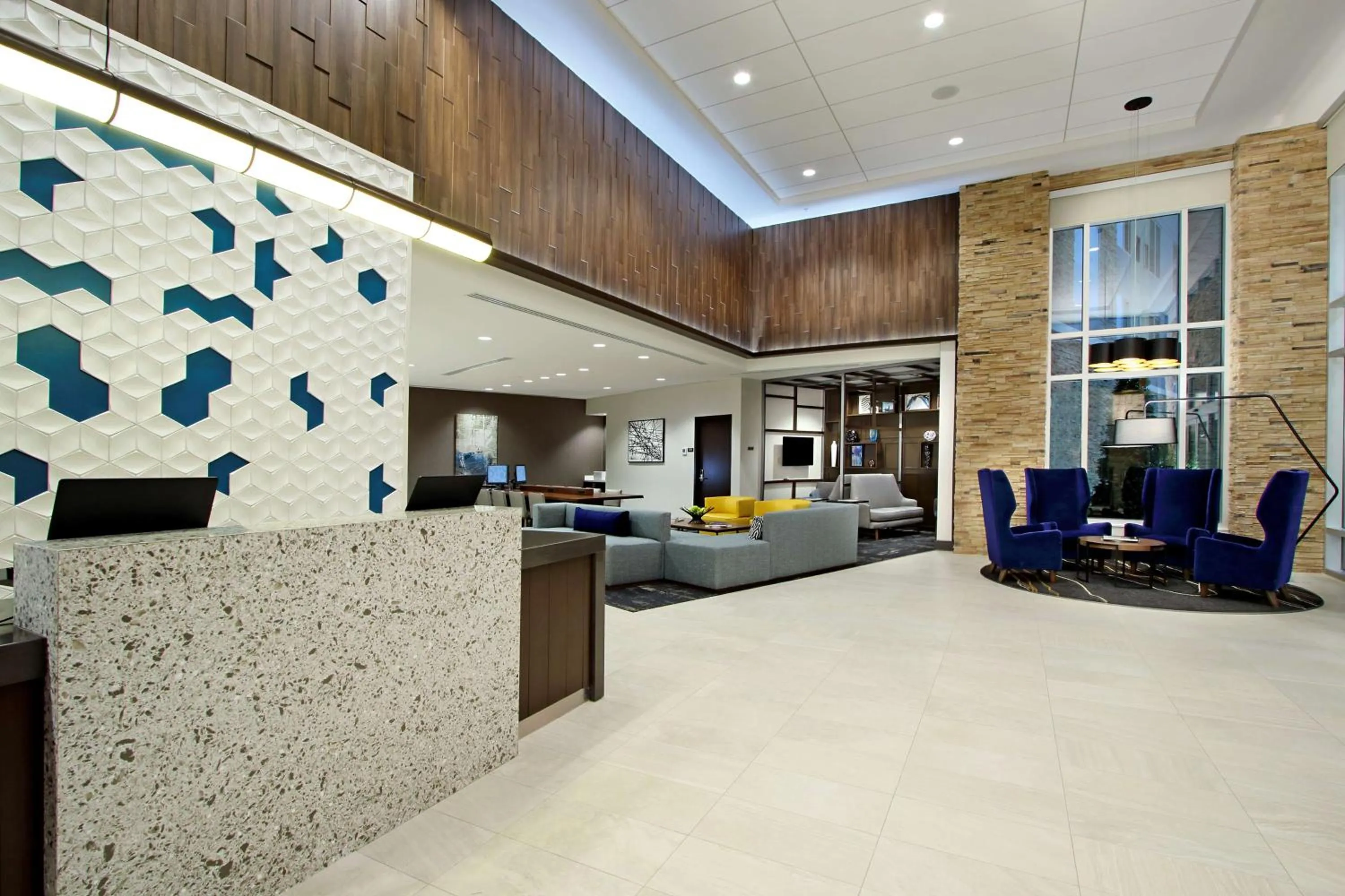 Lobby or reception in Hyatt Place Houston NW Vintage Park