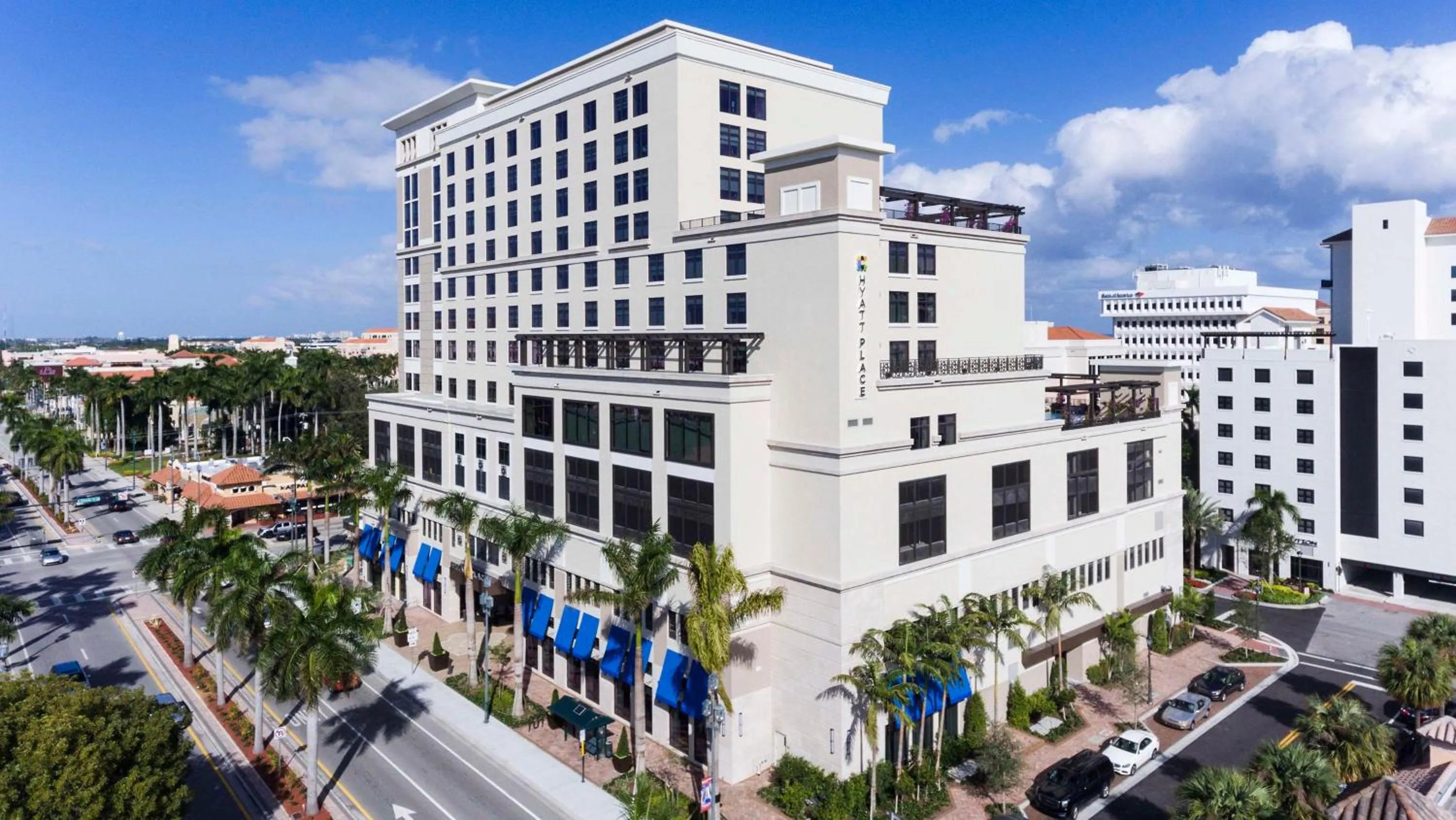 Property building in Hyatt Place Boca Raton