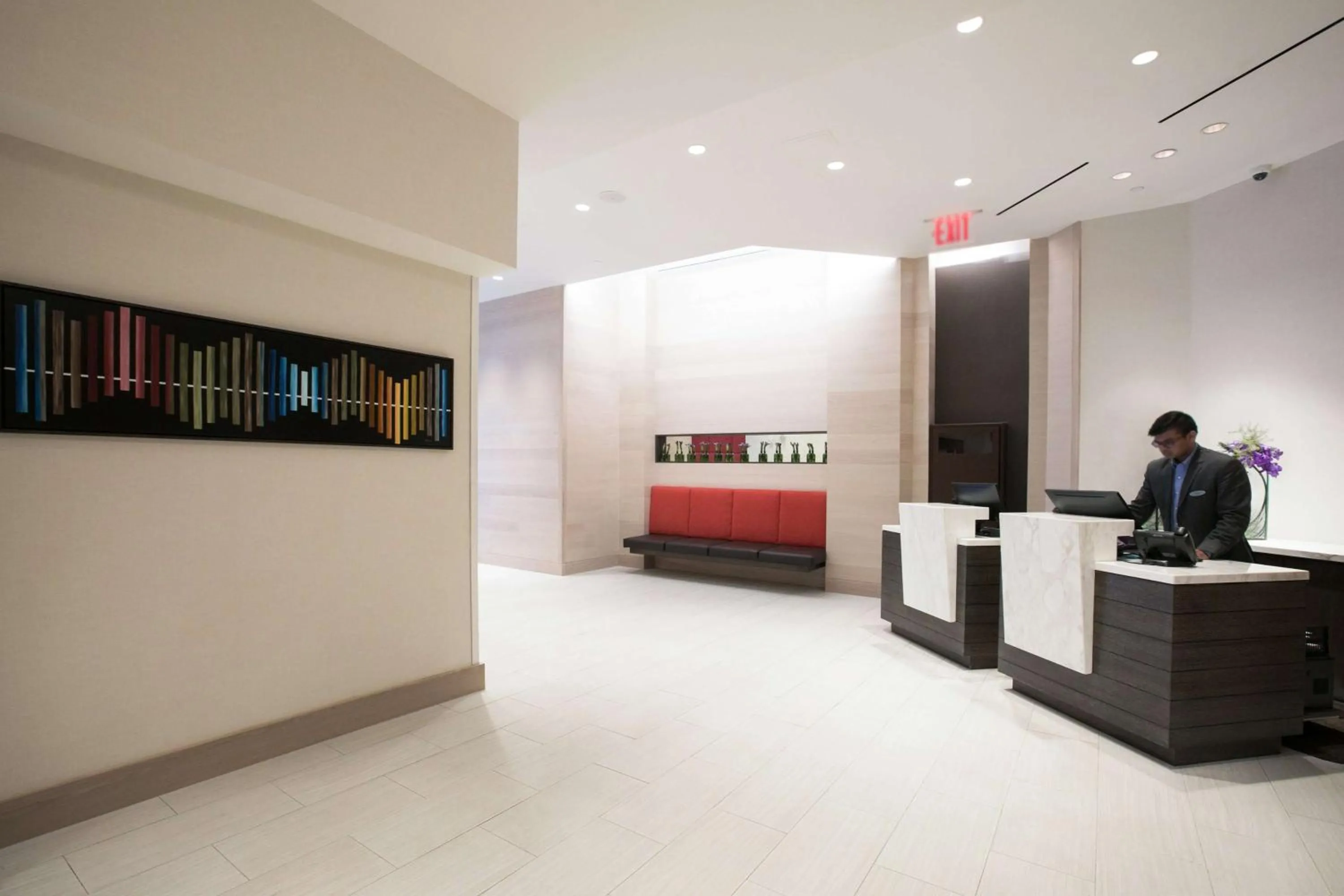 Lobby or reception in Hyatt House New York/Chelsea