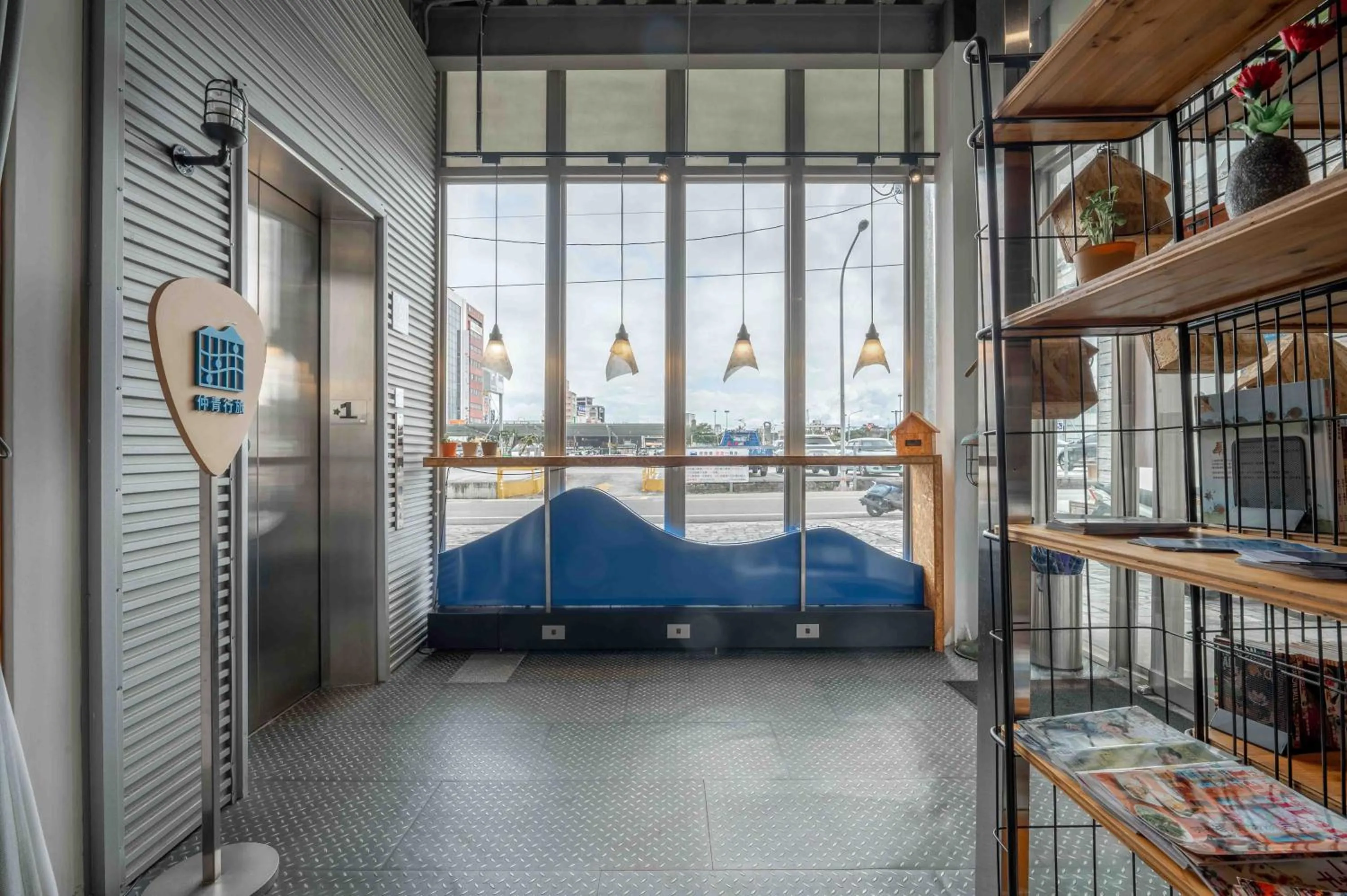 On site in Light Hostel Hualien