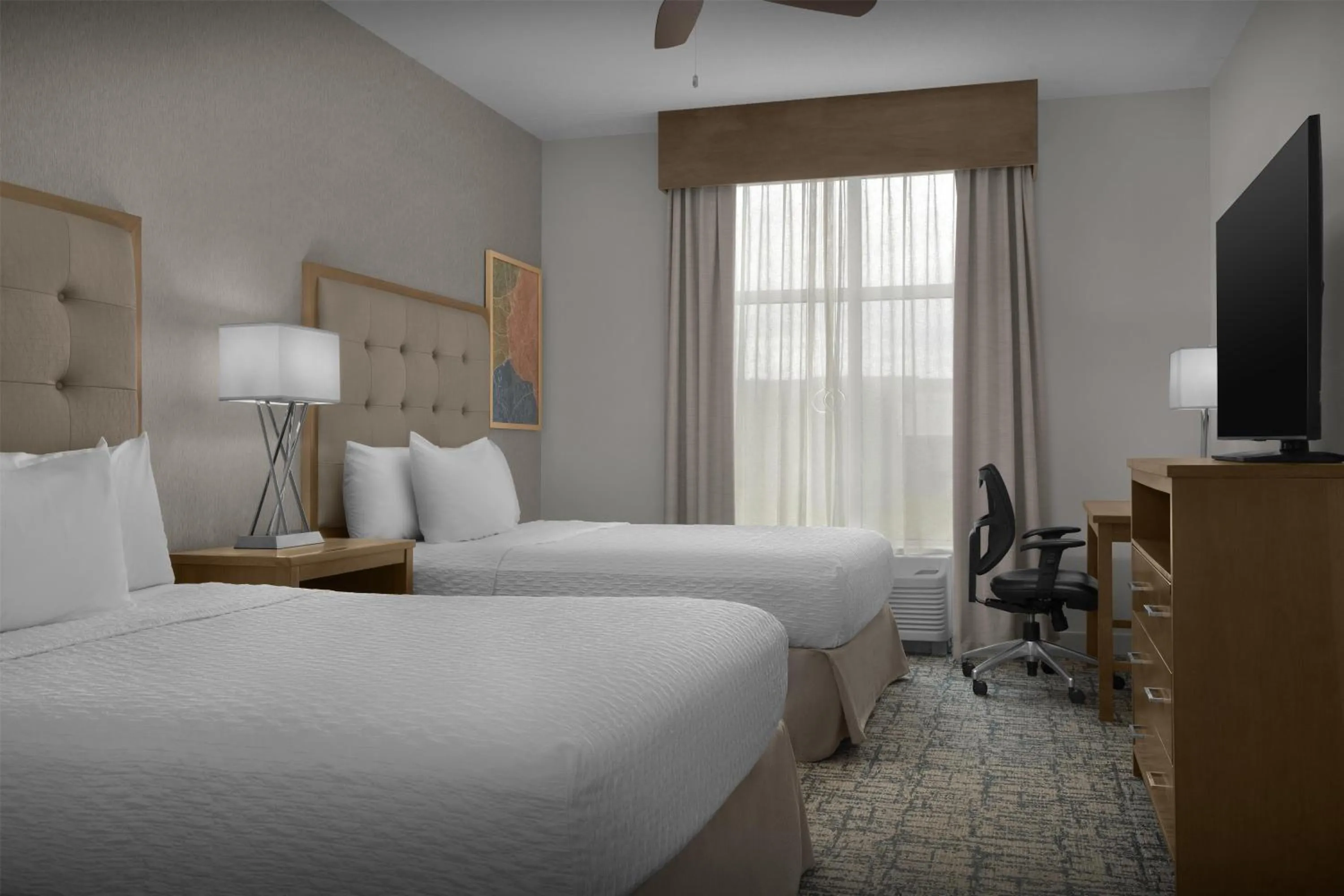 Bed in Homewood Suites by Hilton Concord