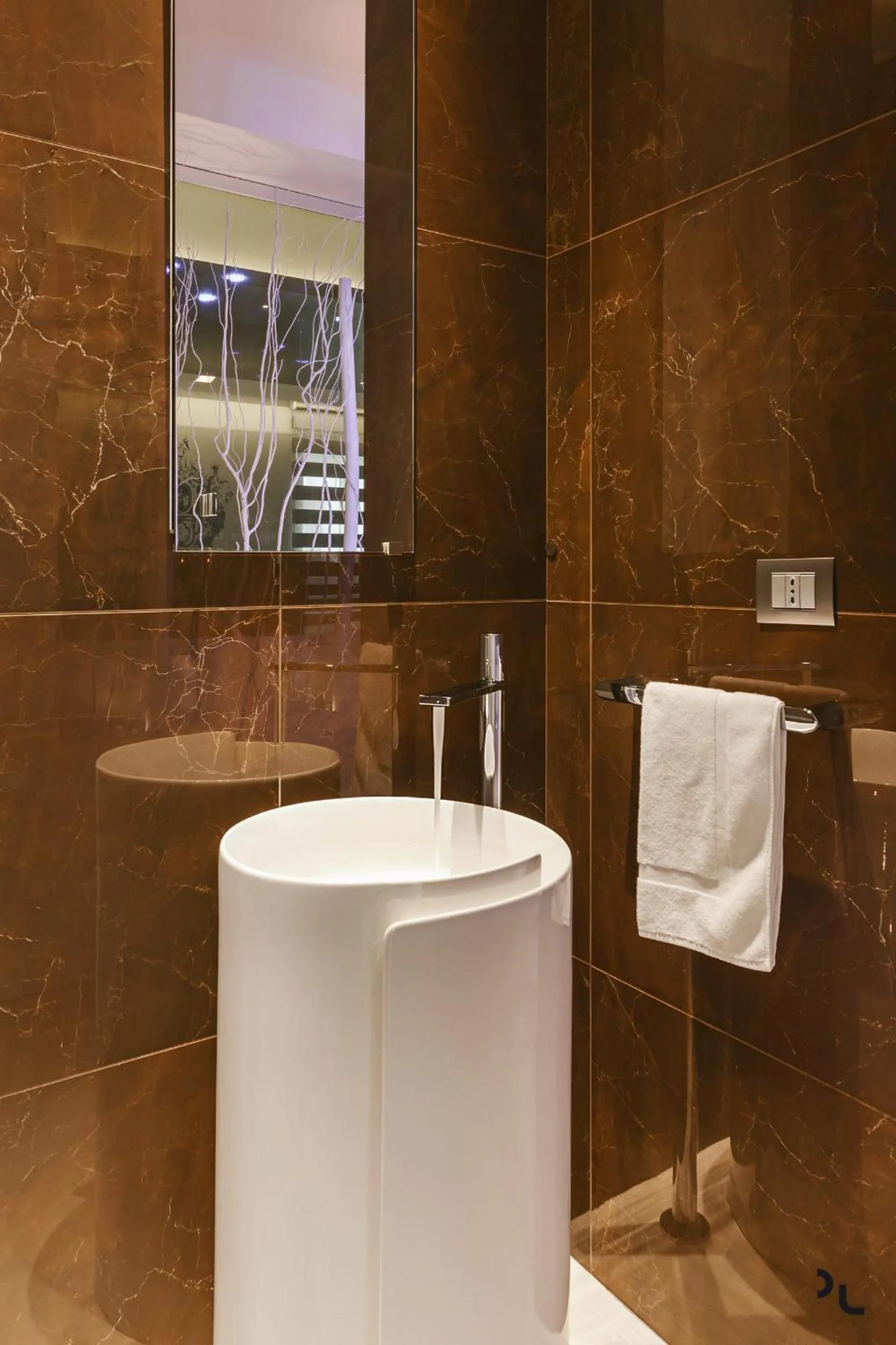 Bathroom in La Residenza del Monaco bianco